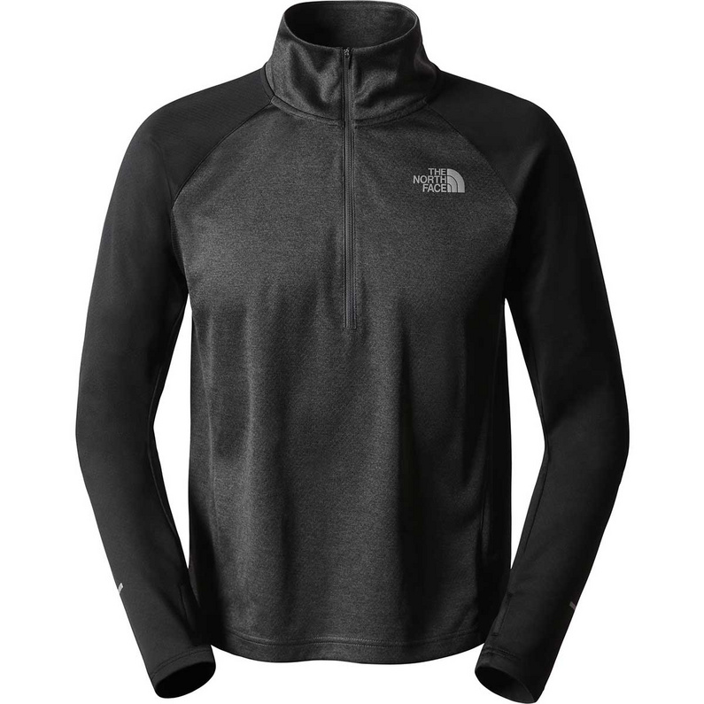 The North Face Herren Zip Run Fleece Longsleeve Archiviertes