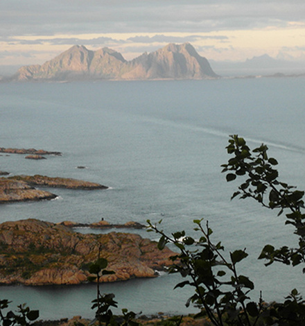 Klettern auf den Lofoten.
