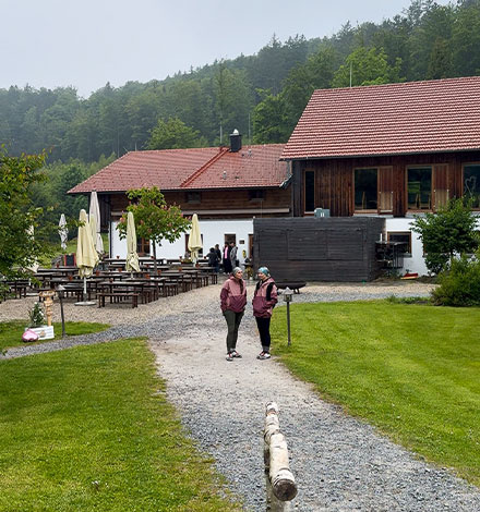 Frischluftkick auf dem Weg zum Riederinfelsen.