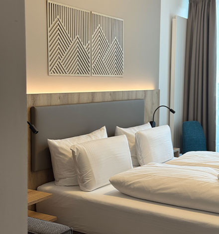 Im BERGlässig Hotel in Bodenmais lässt es ich super erholen.