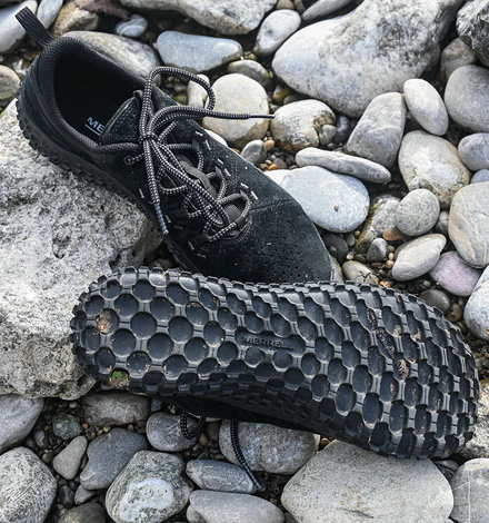 Die Merrell Wrapt Halbschuhe im Einsatz beim Bergzeit Test.