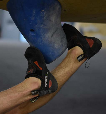 Toehooks sitzen gut und fest…