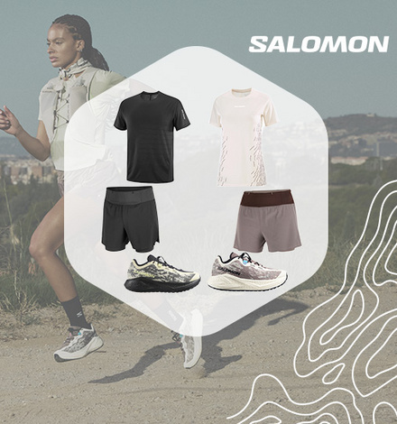Vom 1. bis zum 31. August 2026 hast Du die Chance bei Bergzeit ein Salomon Gravel Lauf-Outfit f&uuml;r Dich und Deinen Buddy im Wert von 500 Euro zu gewinnen.