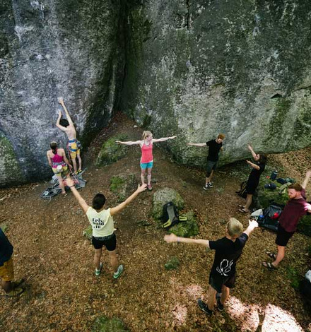Das Petzl Kletterfestival findet von 4. bis 7 Juni im Frankenjura statt. Am Programm: Klettern, Workshops, Filme, Vortr&auml;ge, Musik und mehr.  