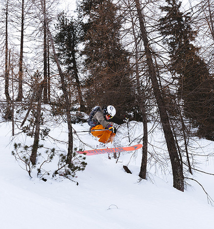 Auch weiter unten im Wald wurde keine Gelegenheit ausgelassen, Spa&szlig; zu haben!
