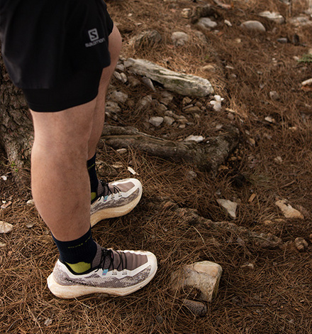 Schmalere F&uuml;&szlig;e finden in dem Schuh etwas mehr Platz.