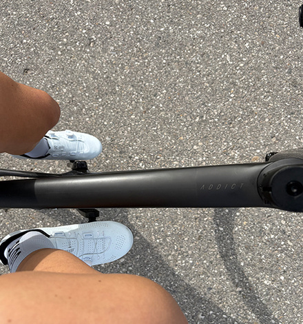 Die Carbonsohle bietet maximale Performance und Komfort.