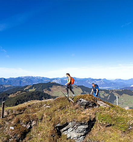 Tolle Aussichten am Markbachjoch.