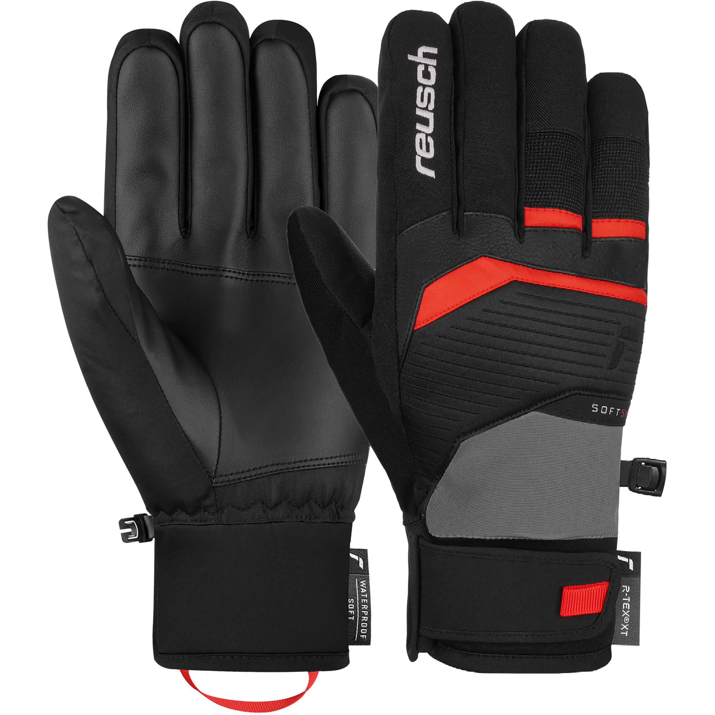 Reusch Venom R-Tex XT Skihandschuhe schwarz Größe 11 Skifahren Widerstandsfähig Wasserabweisend