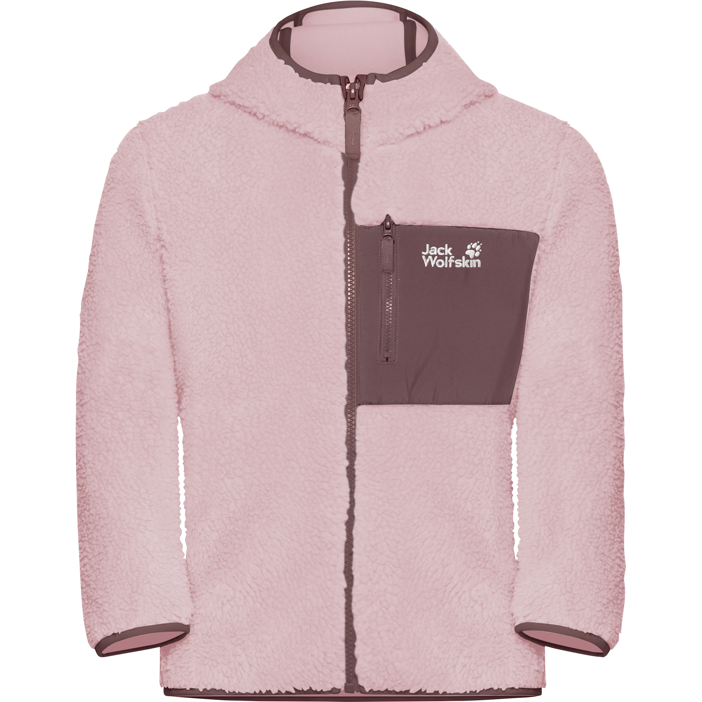 Jack Wolfskin Kinder Ice Curl Hoodie Jacke