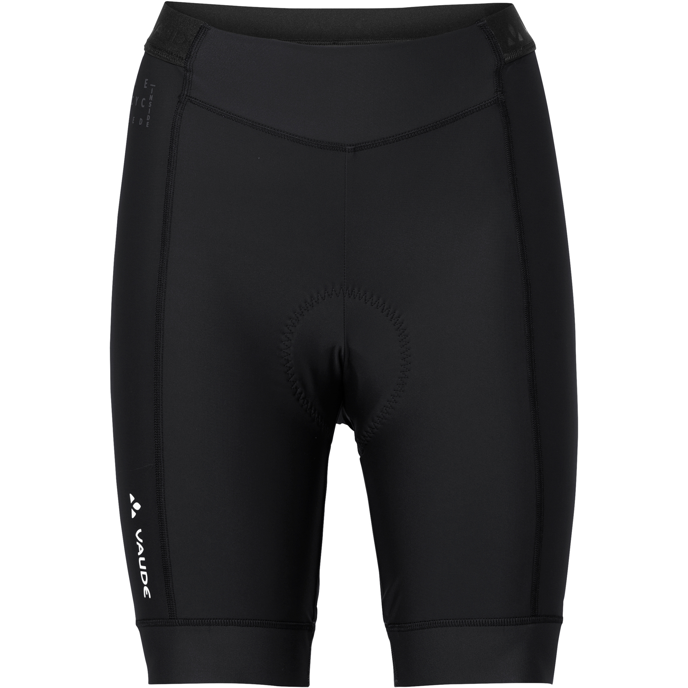 Vaude Posta Radhose kurz Damen Fahrradhose schwarz Größe XS Rennrad