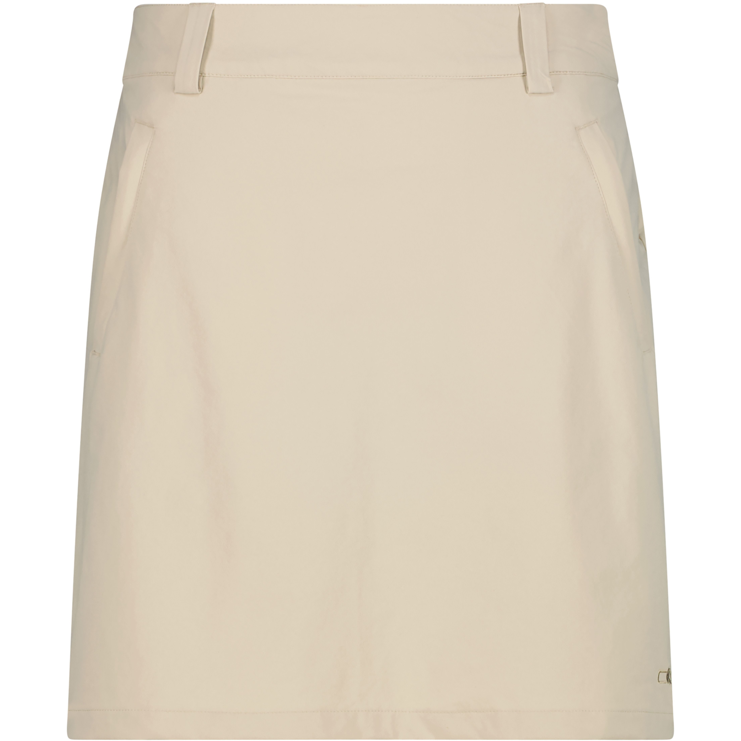 CMP 2in1 Rock Damen Röcke beige Größe XXS Trekking Elastisch