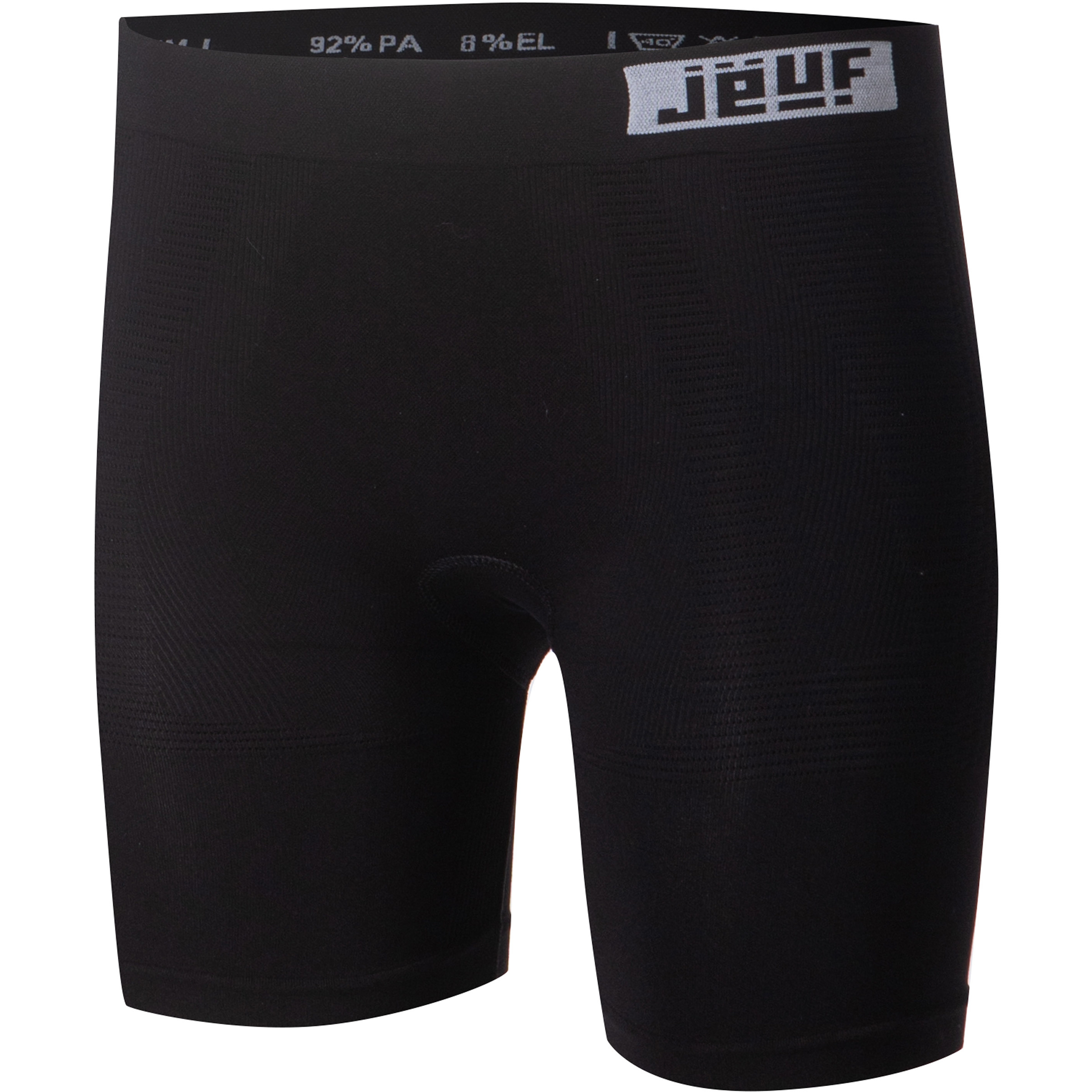 Bergzeit Basics Damen Jeuf Essential Unterhose mit Sitzpolster - Farbe: schwarz