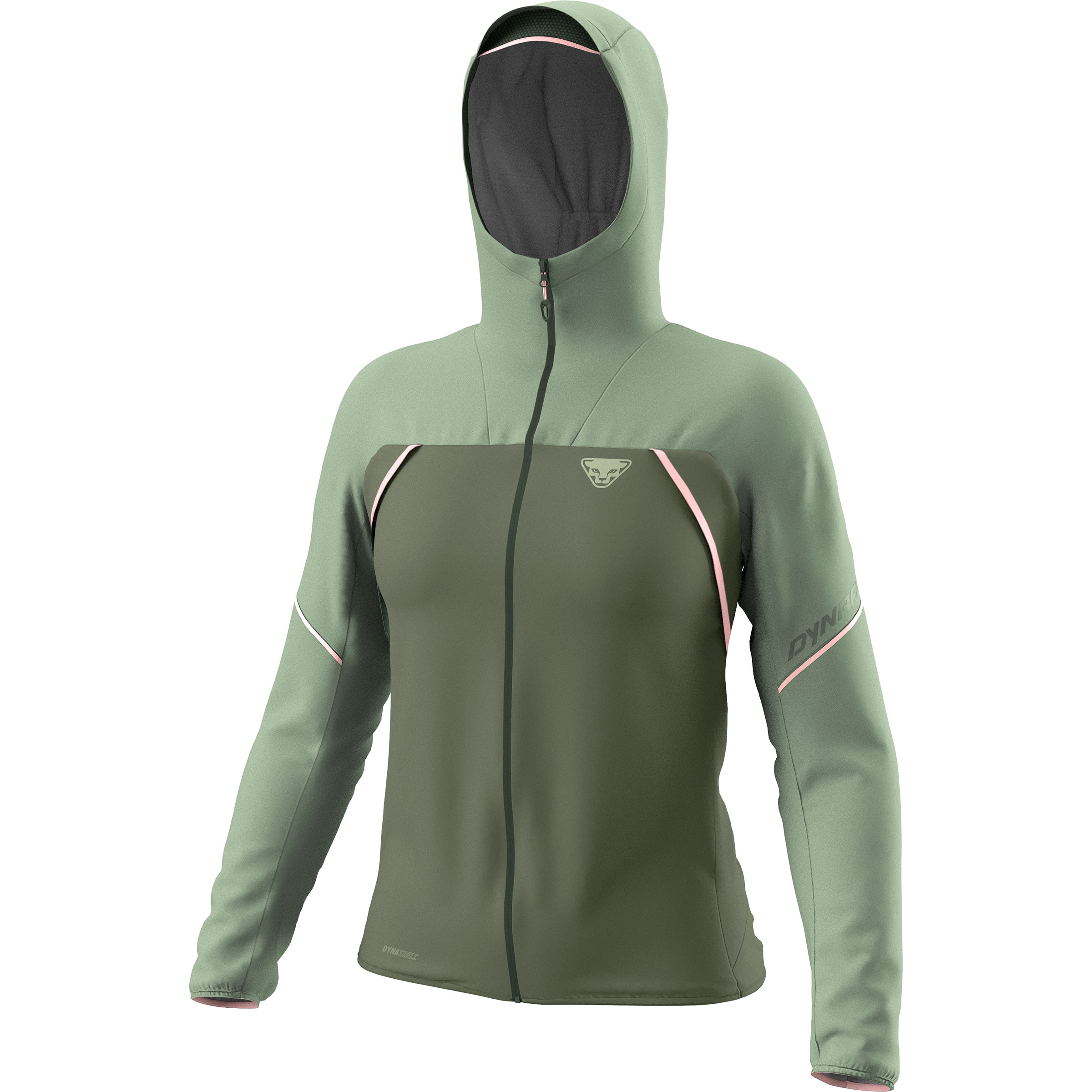 Dynafit Alpine 3L Damen Regenjacke gruen Größe L Trekking Klein verpackbar Wasserabweisend