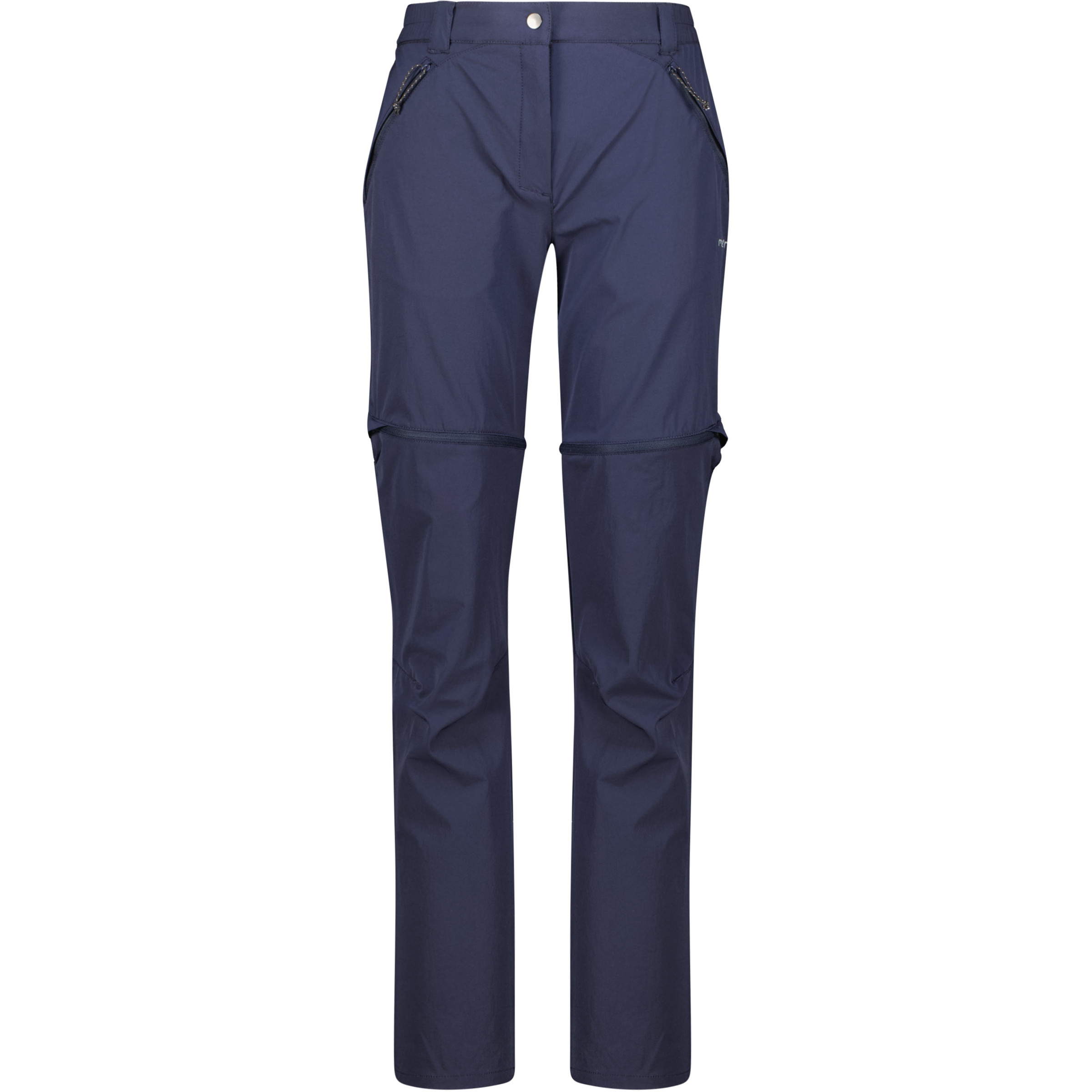 Bergzeit Basics Damen Meru Peru Zip Off Hose - Farbe: blau