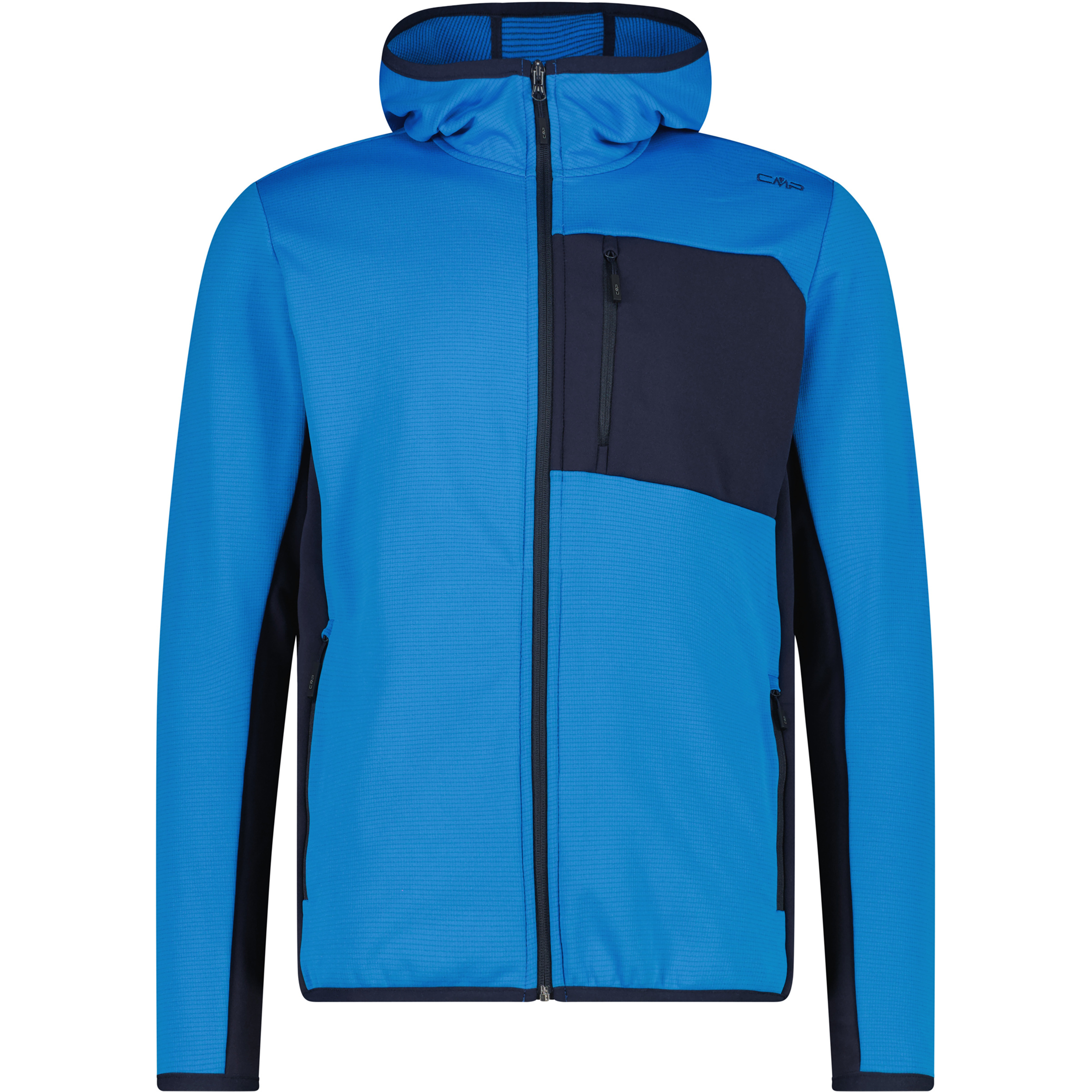 CMP Herren Fleecejacke blau Größe S Trekking Elastisch