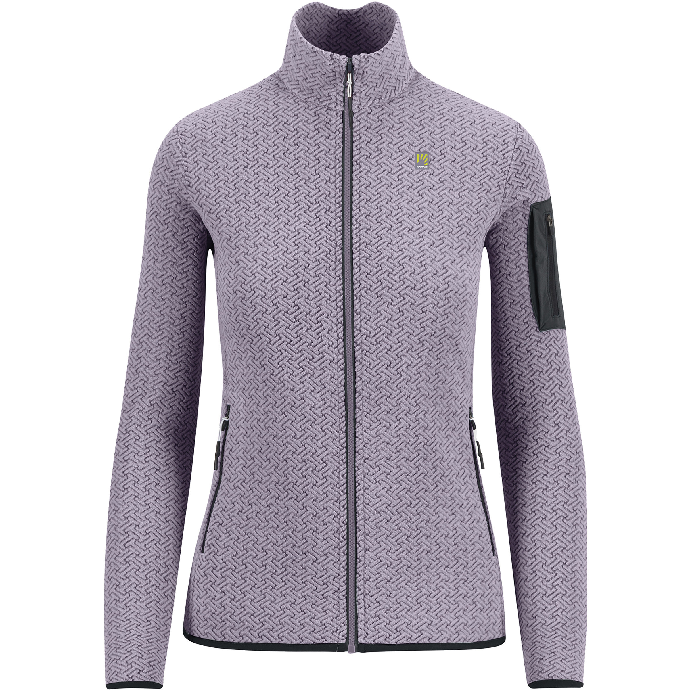 Karpos Mesdi' Fleece Damen Fleecejacke lila Größe L Trekking Elastisch