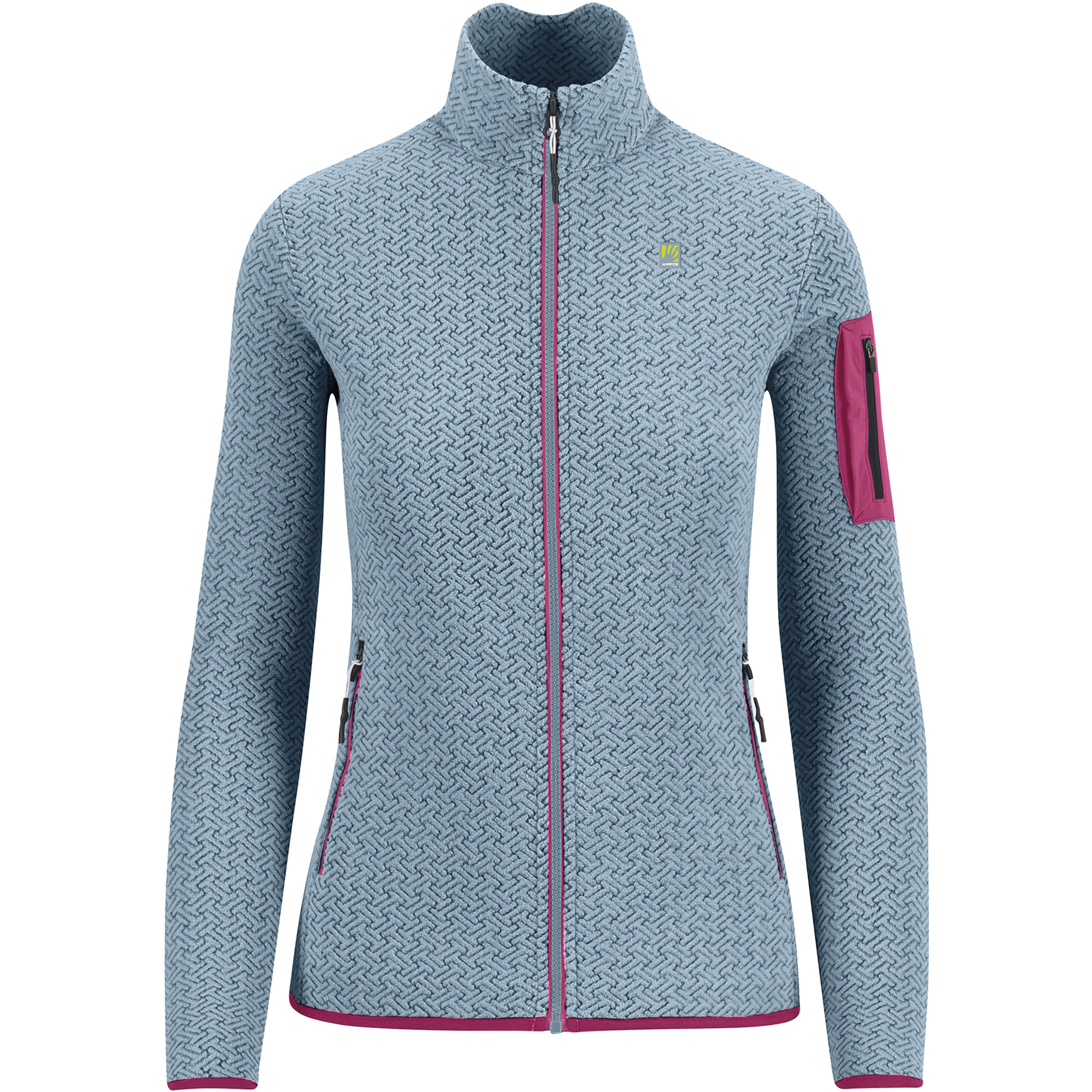 Karpos Mesdi' Fleece Damen Fleecejacke blau Größe S Trekking Elastisch