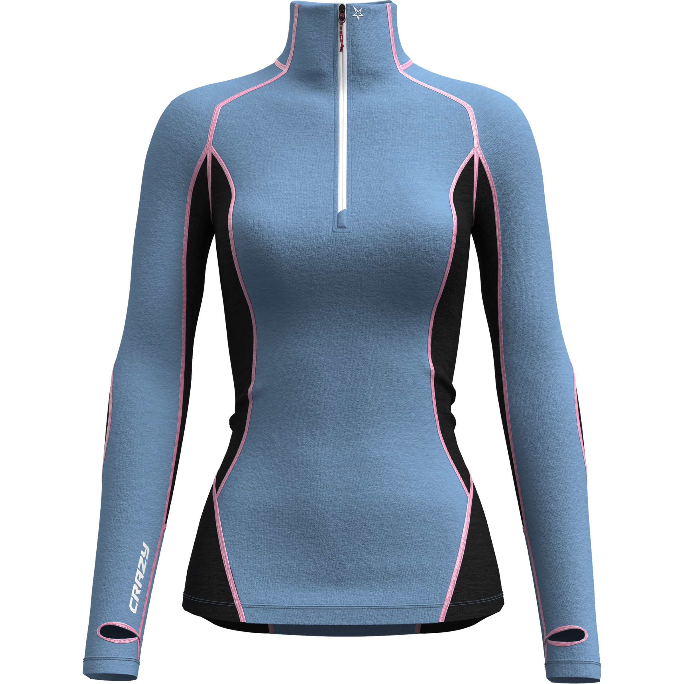 Crazy Damen Allure Zip Longsleeve