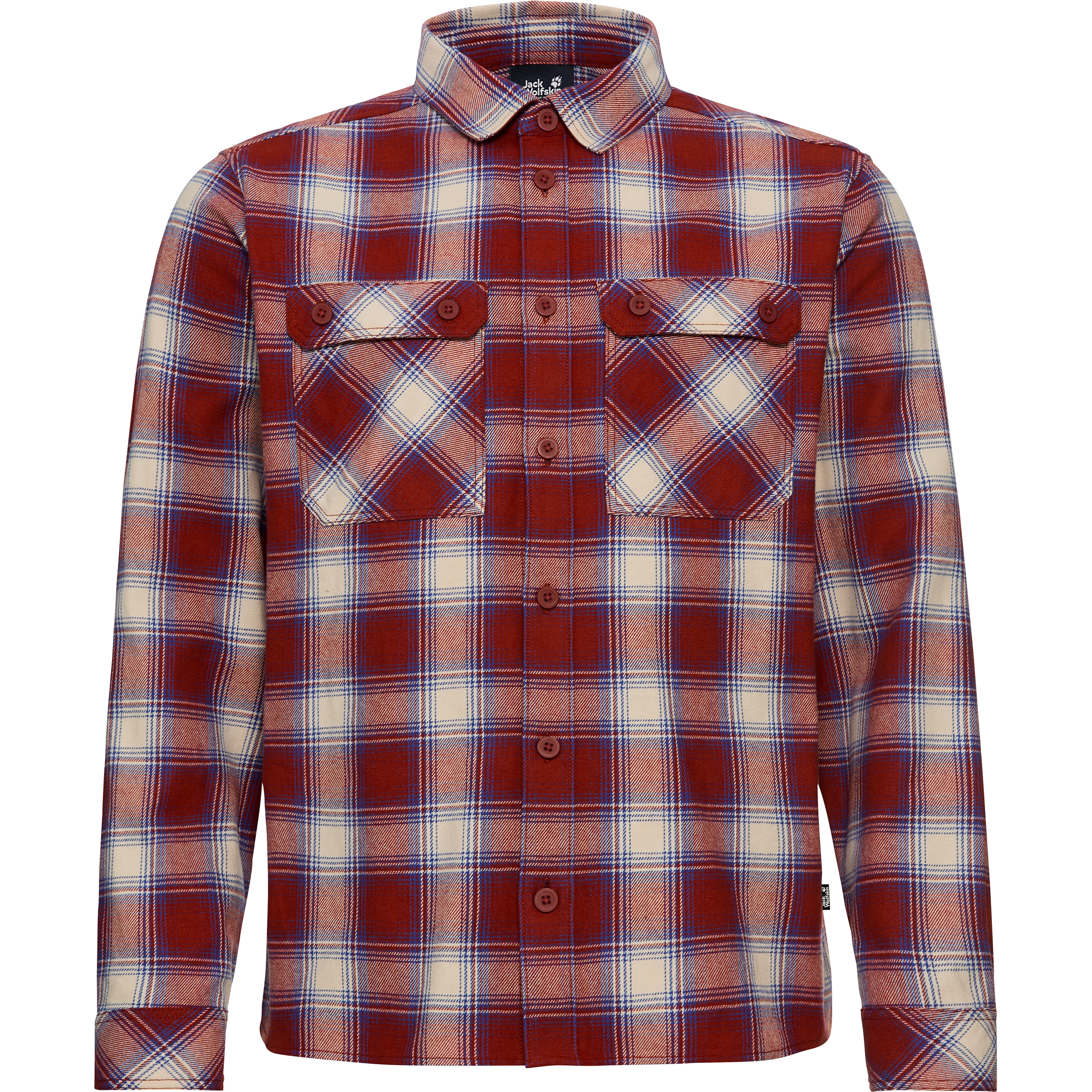Jack Wolfskin Herren Baja Flannel Hemd