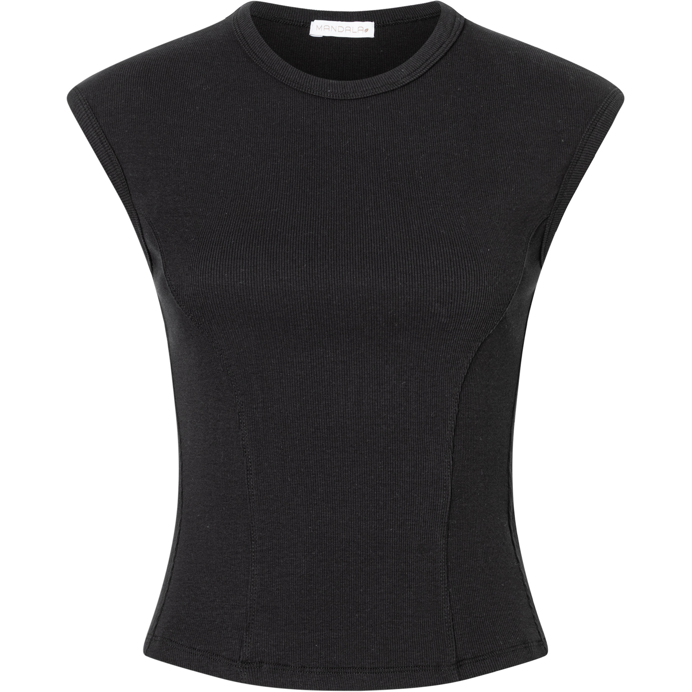 Mandala Damen Ribbed Sport Top