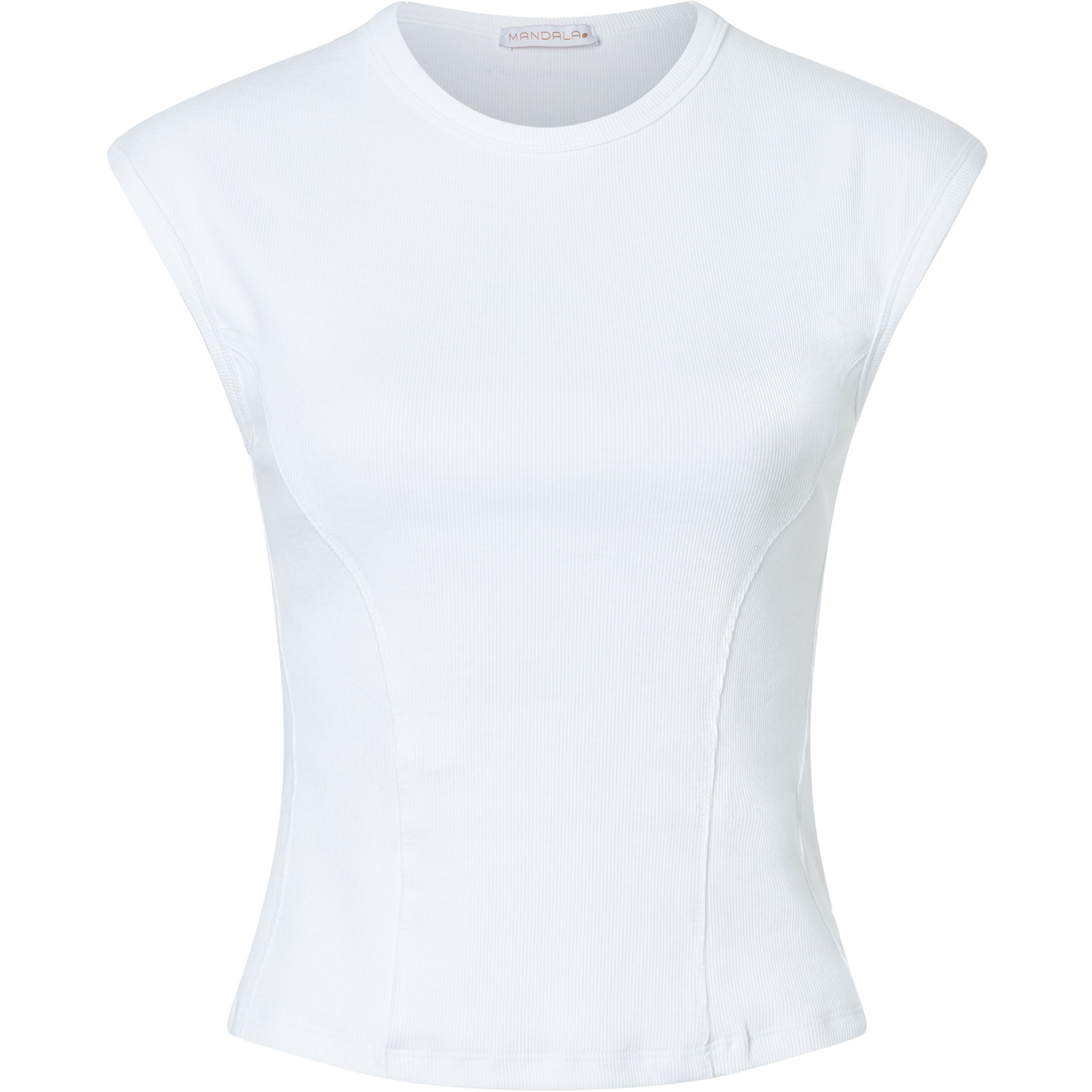 Mandala Damen Ribbed Sport Top