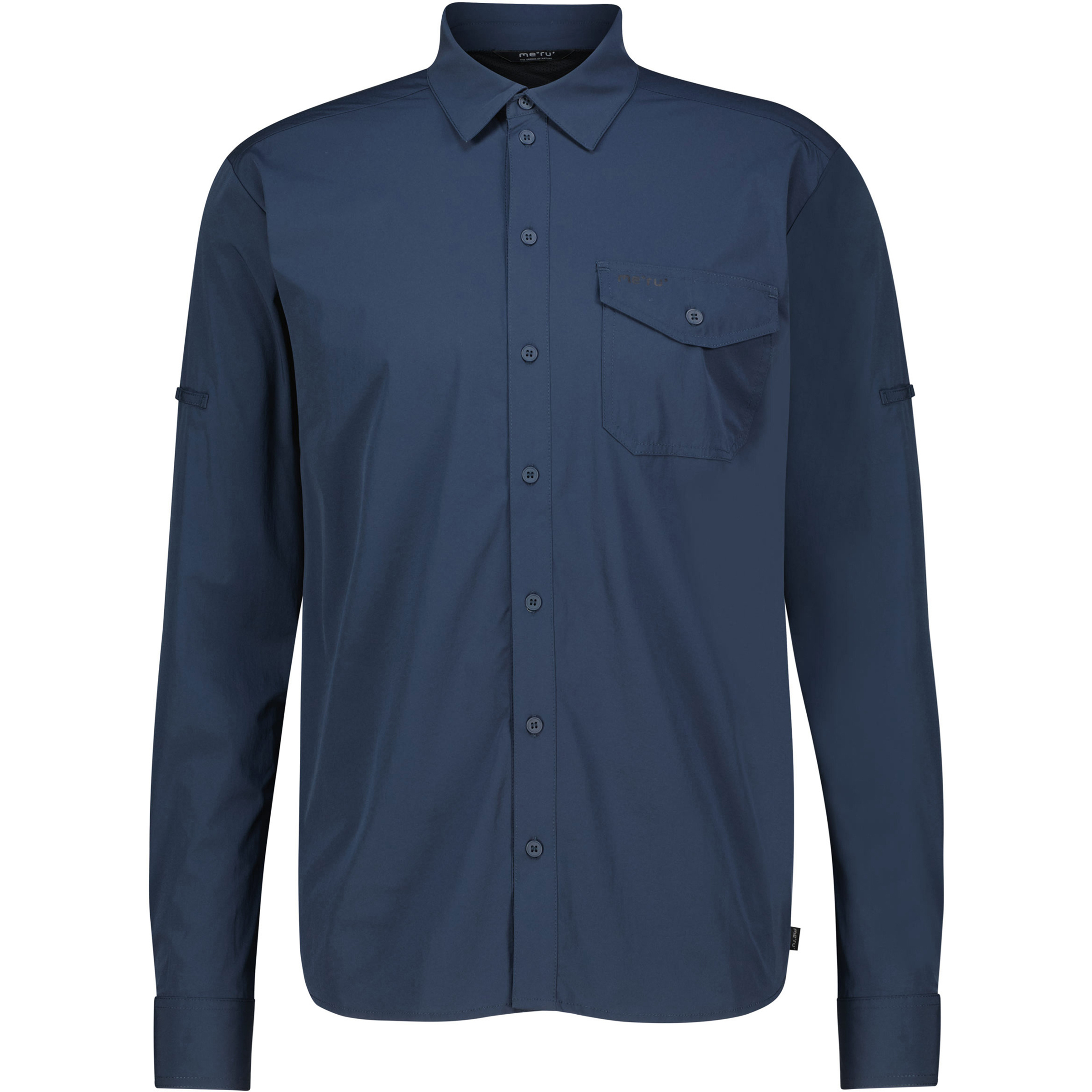 Bergzeit Basics Herren Meru Lahan Hemd - Farbe: blau