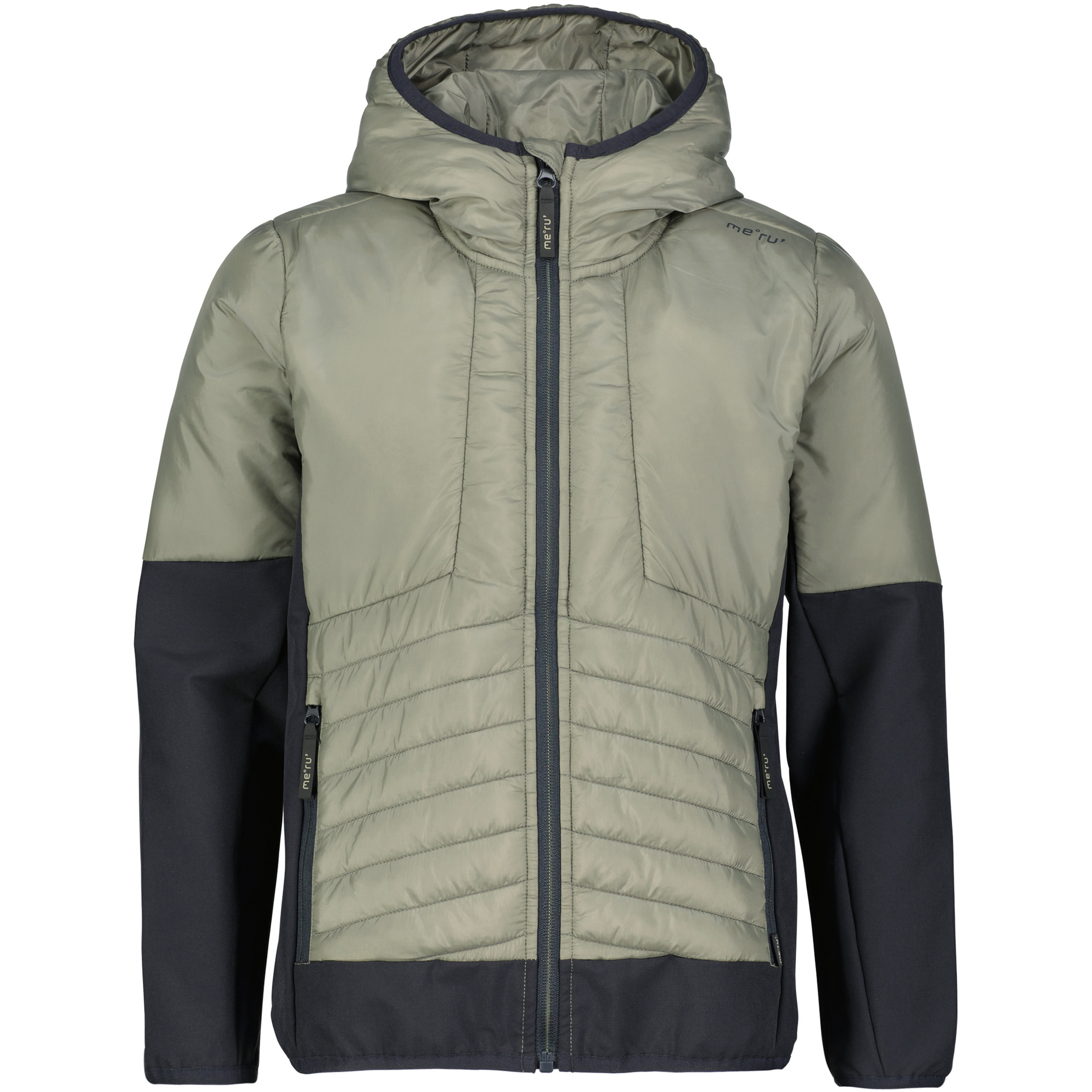 Bergzeit Basics Kinder Meru Redditch Hybrid Jacke - Farbe: gruen