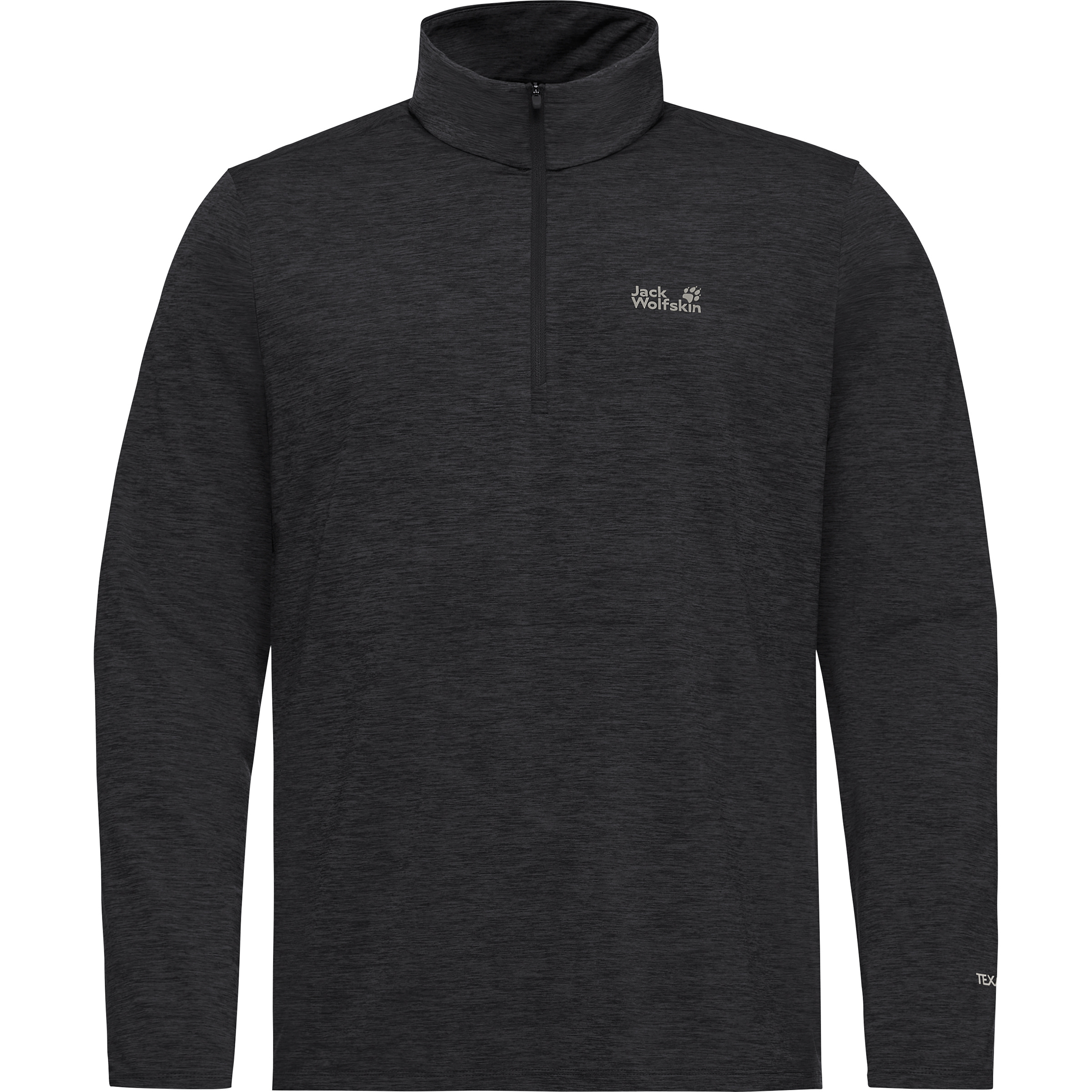 Jack Wolfskin Herren Trail Half Zip Longsleeve
