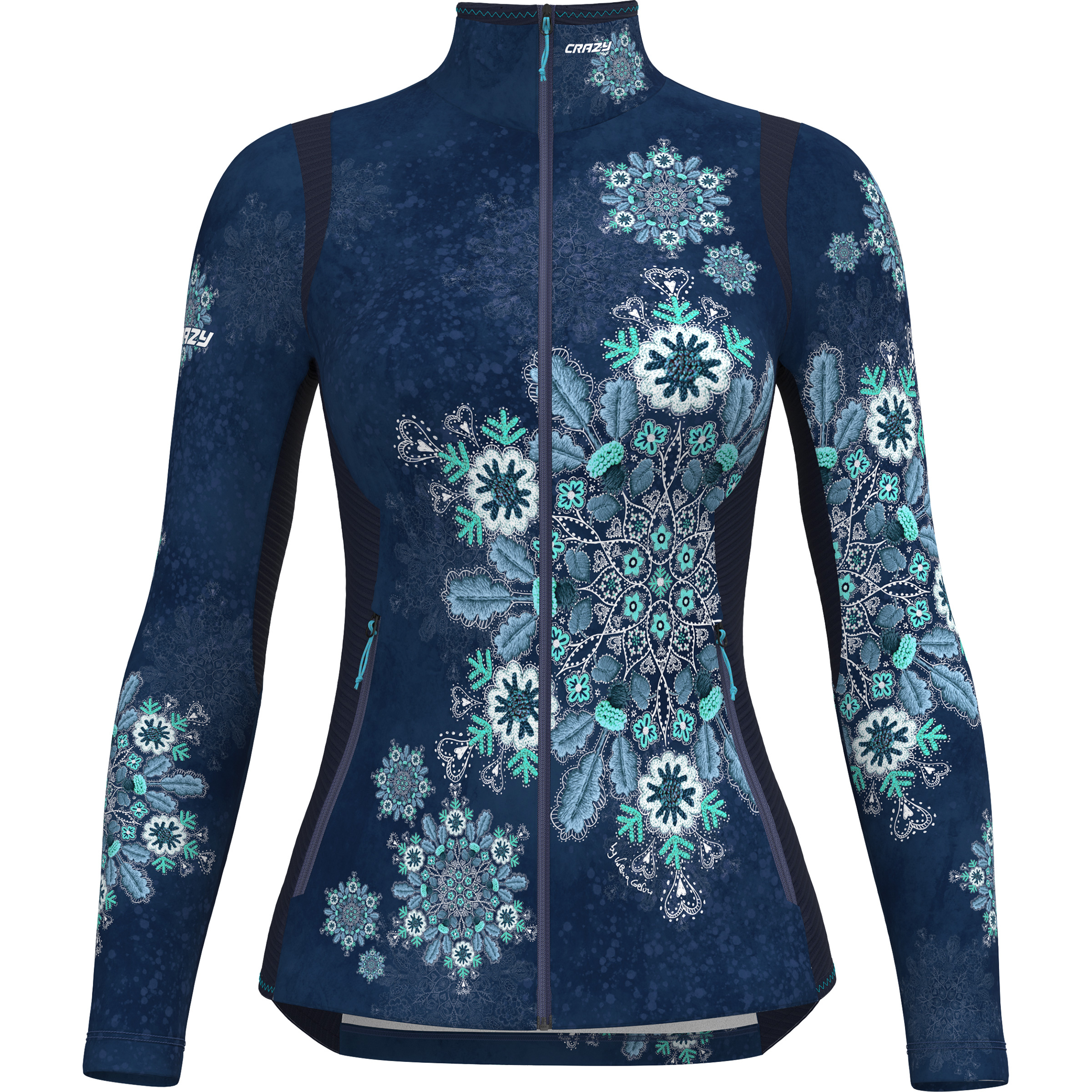 Crazy Damen Wonder Magic Jacke - Farbe: blau