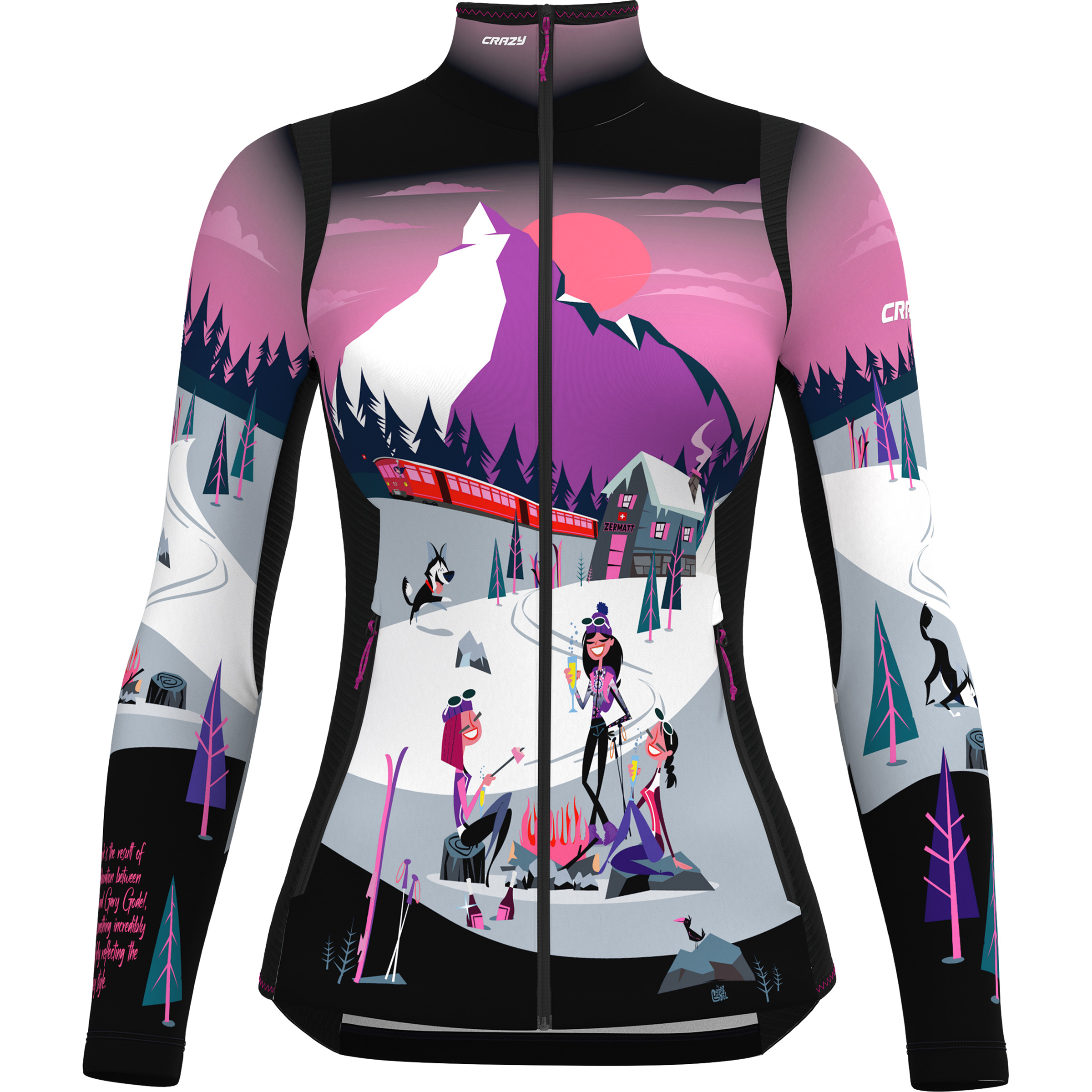 Crazy Damen Wonder Magic Jacke - Farbe: lila