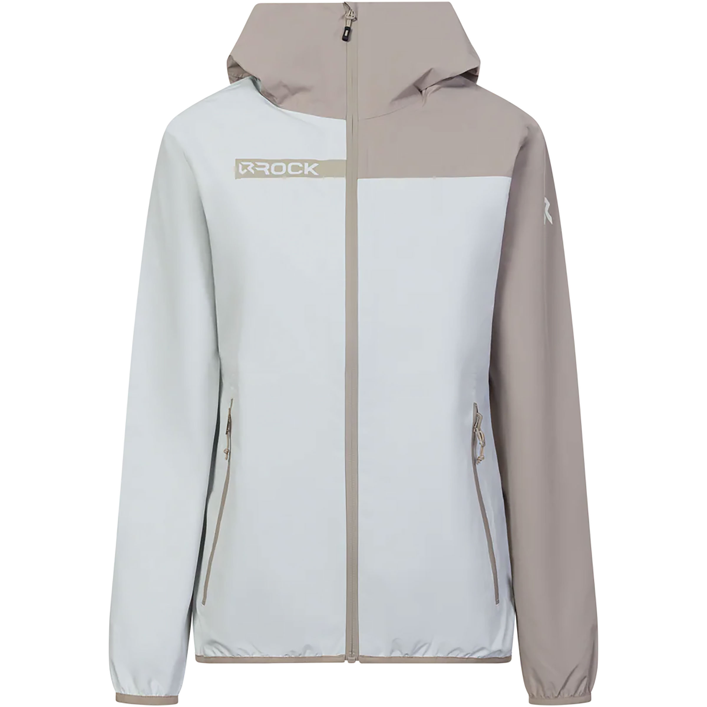 Rock Experience Great Roof 2.0 Damen Regenjacke grau Größe XS Camping Winddicht Wasserabweisend