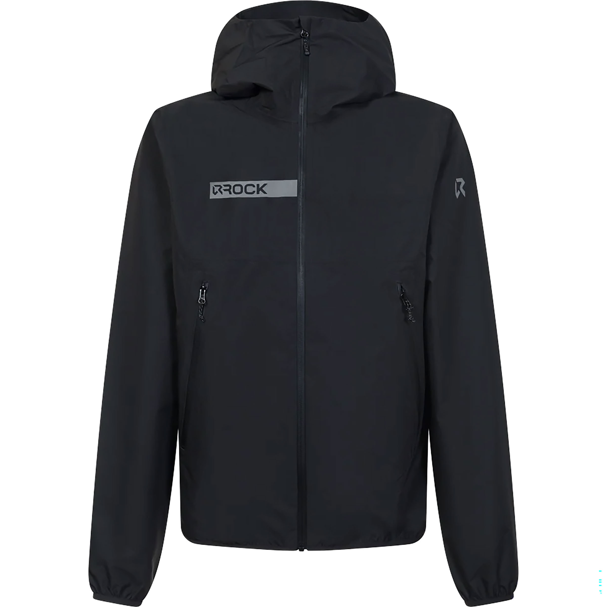 Rock Experience Great Roof 2.0 Herren Regenjacke schwarz Größe L Camping Winddicht Wasserabweisend