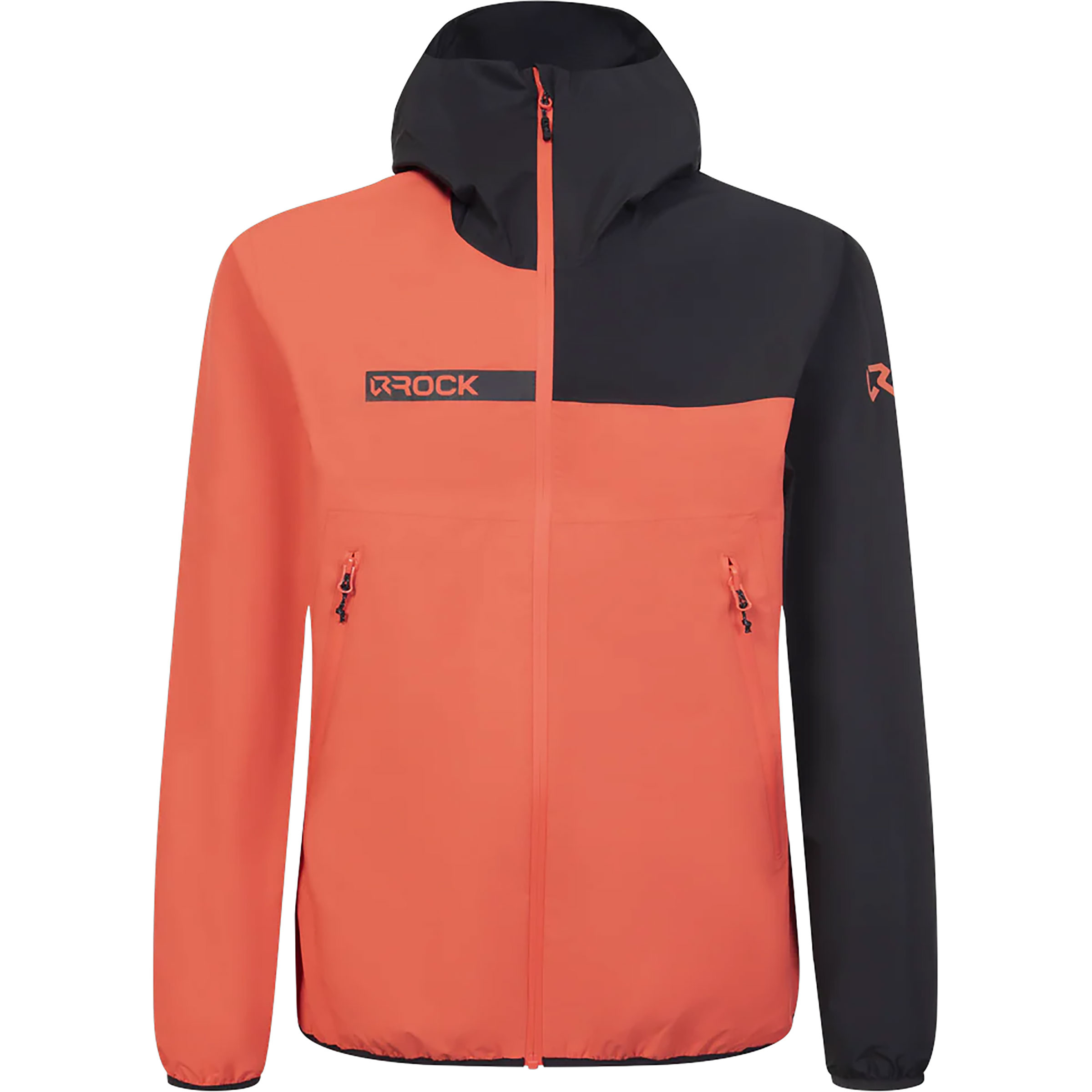 Rock Experience Great Roof 2.0 Herren Regenjacke orange Größe L Camping Winddicht Wasserabweisend