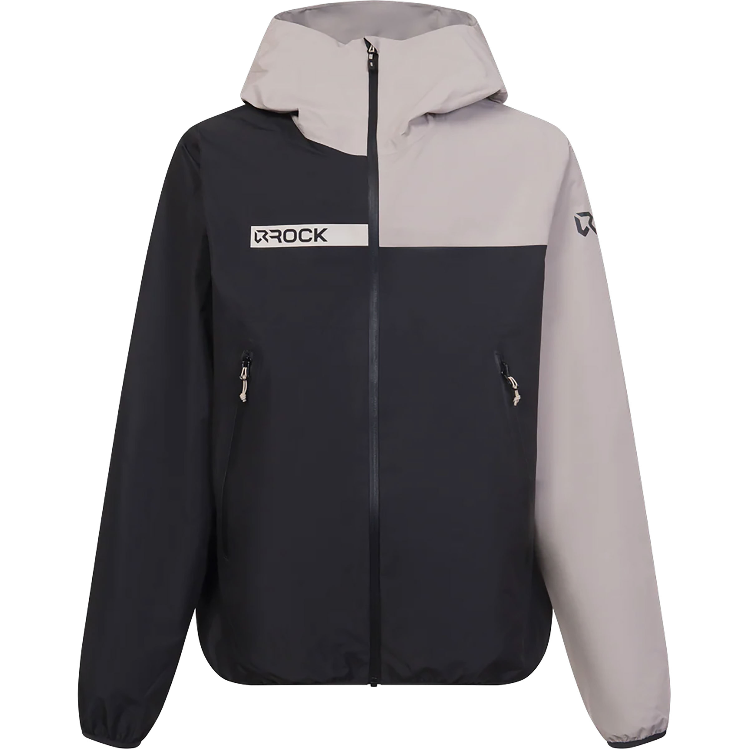 Rock Experience Great Roof 2.0 Herren Regenjacke schwarz Größe XXL Camping Winddicht Wasserabweisend