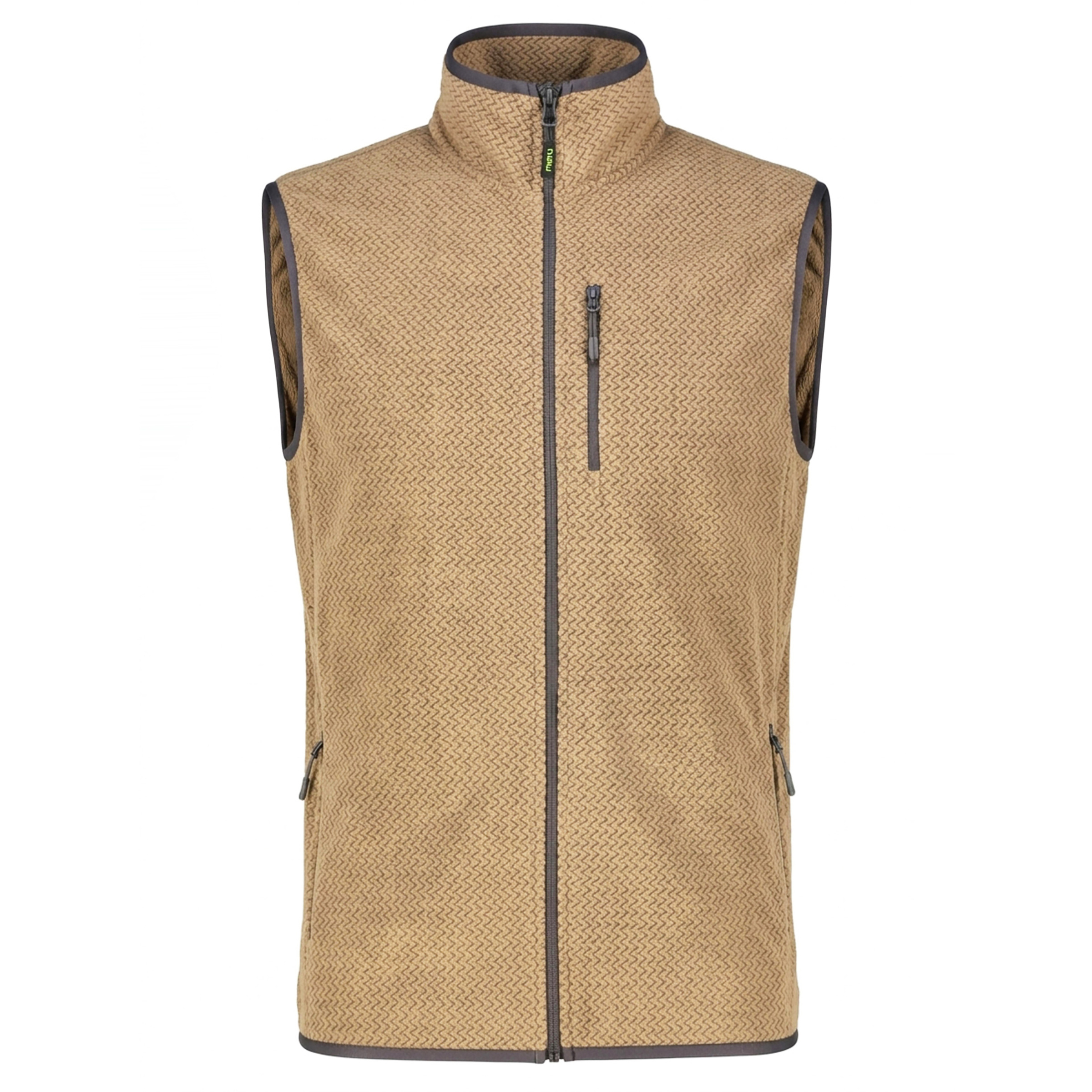 Bergzeit Basics Herren Meru Ajaccio Weste - Farbe: beige