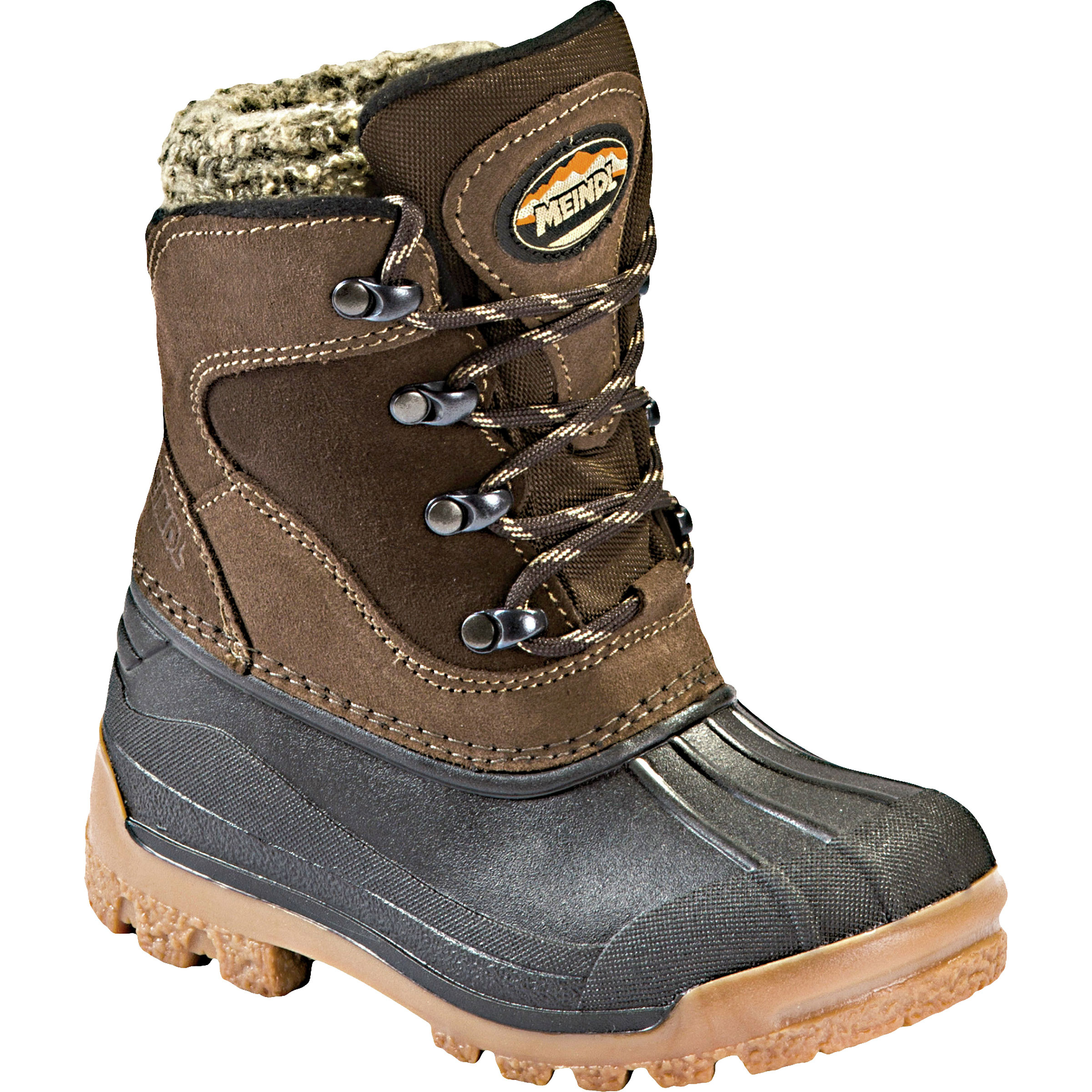 Meindl Sölden Winterstiefel Kinder Winterschuhe & Winterstiefel braun Größe 34 Lifestyle Wasserdicht