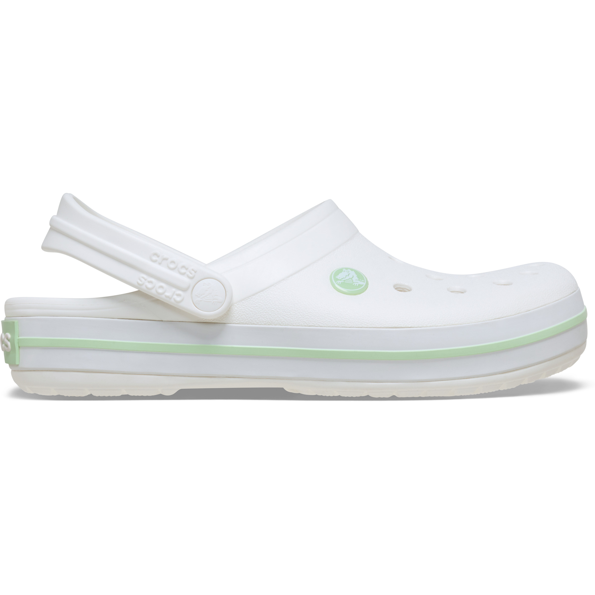 Crocs Crocband Sandale Sandalen weiss Größe 38 Lifestyle