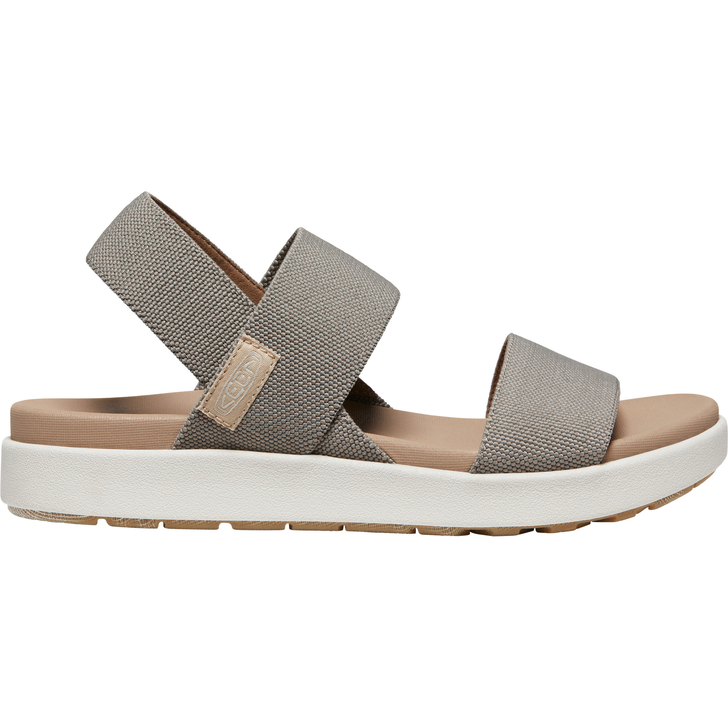 Keen Elle Backstrap Sandale Damen Sandalen grau Größe 39 Lifestyle