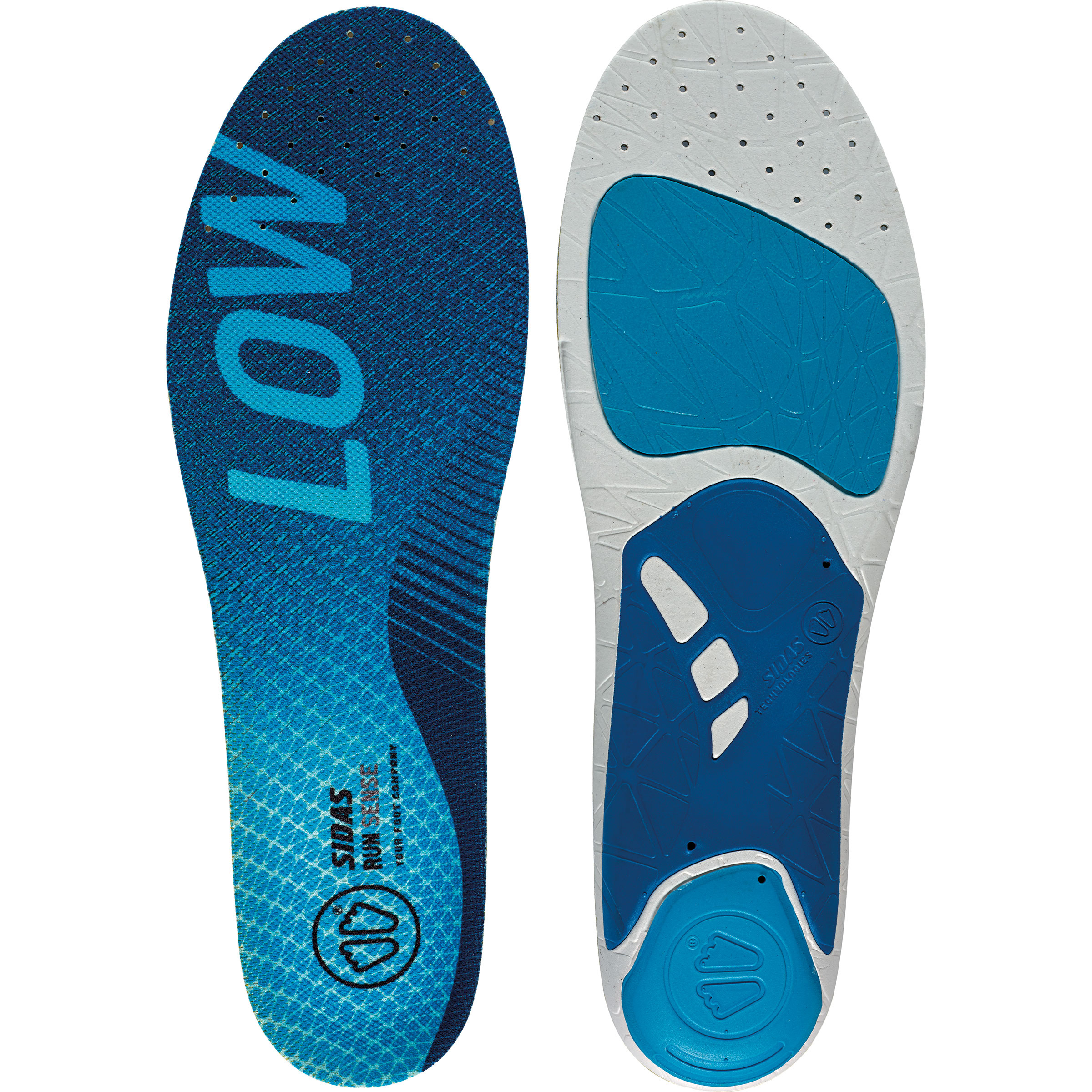 Sidas Run Sense Low Einlegesohle Schuhzubehör blau Größe 42
