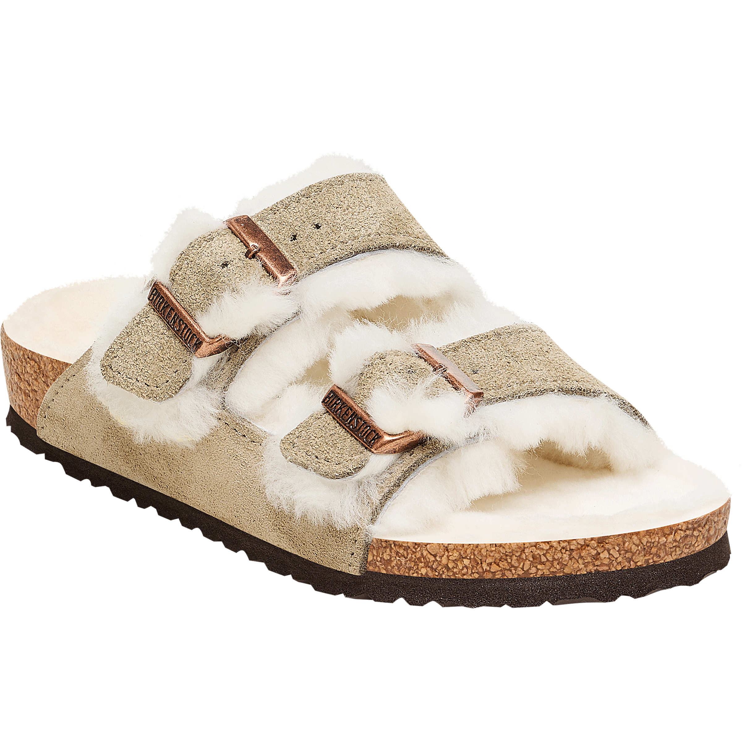 Birkenstock Arizona LEVE Sandale Kinder Sandalen beige Größe 31 Lifestyle