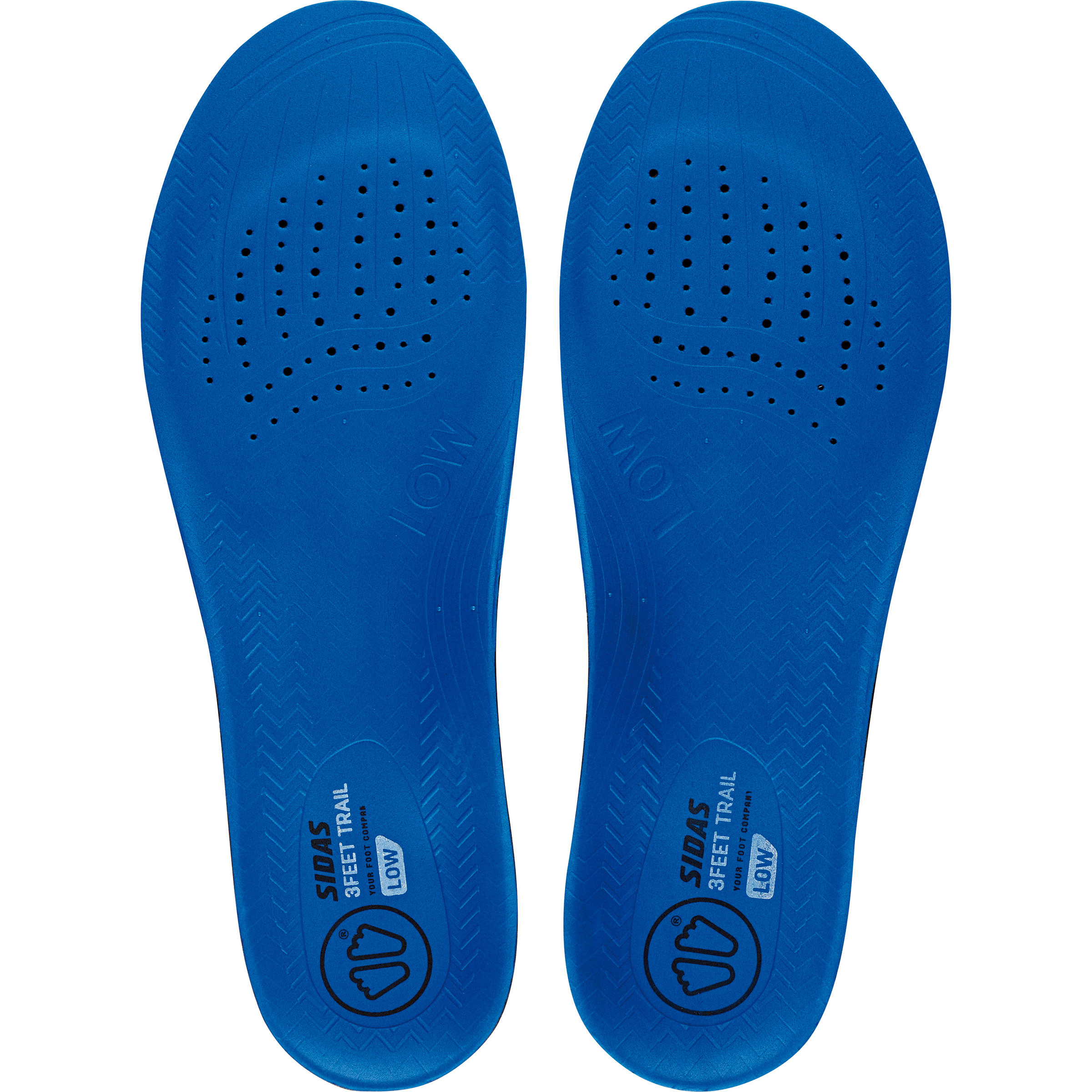 Sidas 3Feet Trail Low Einlegesohlen Schuhzubehör blau Größe 44