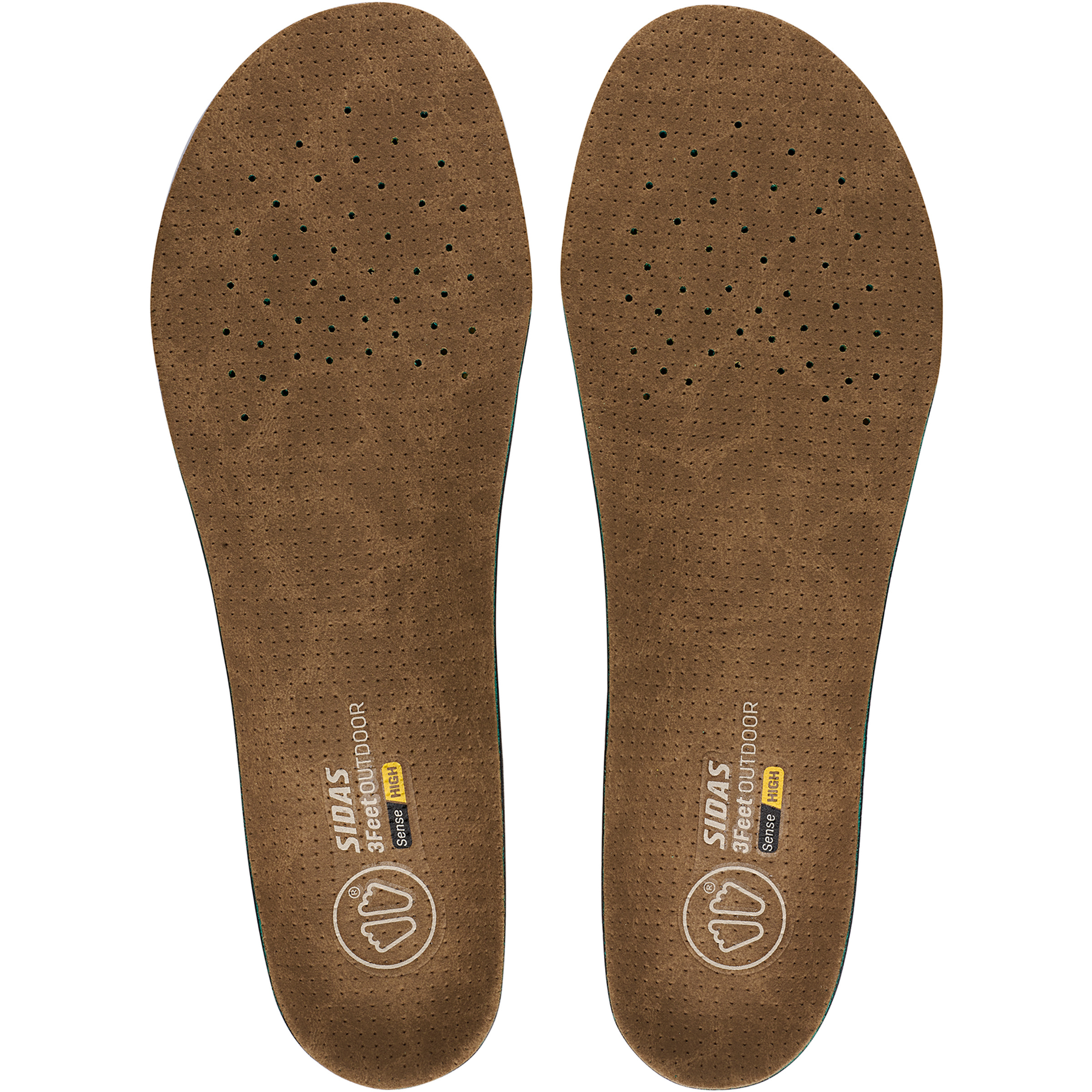 Sidas 3Feet Outdoor Sense High Einlegesohle Schuhzubehör braun Größe 42 Trekking