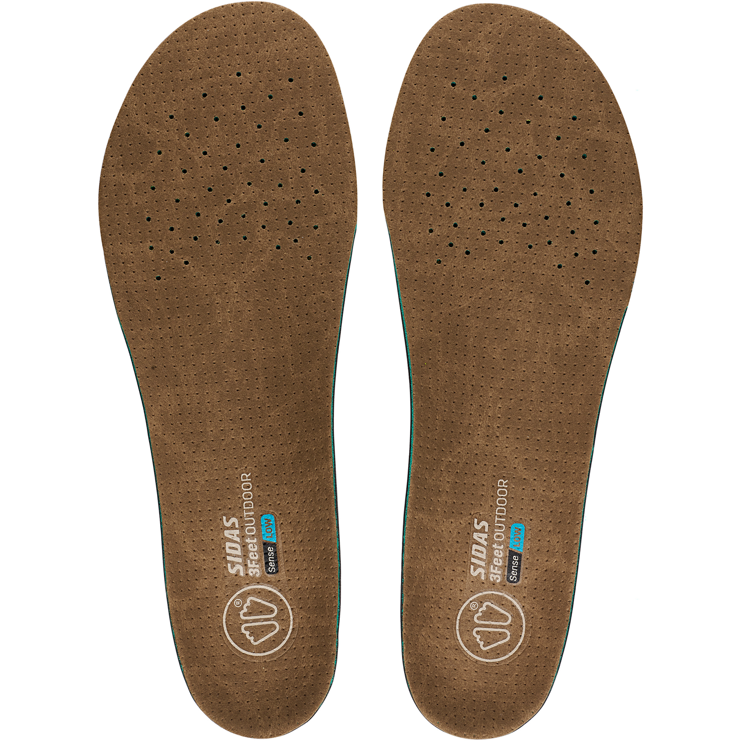 Sidas 3Feet Outdoor Sense Low Einlegesohle Schuhzubehör braun Größe 37 Trekking