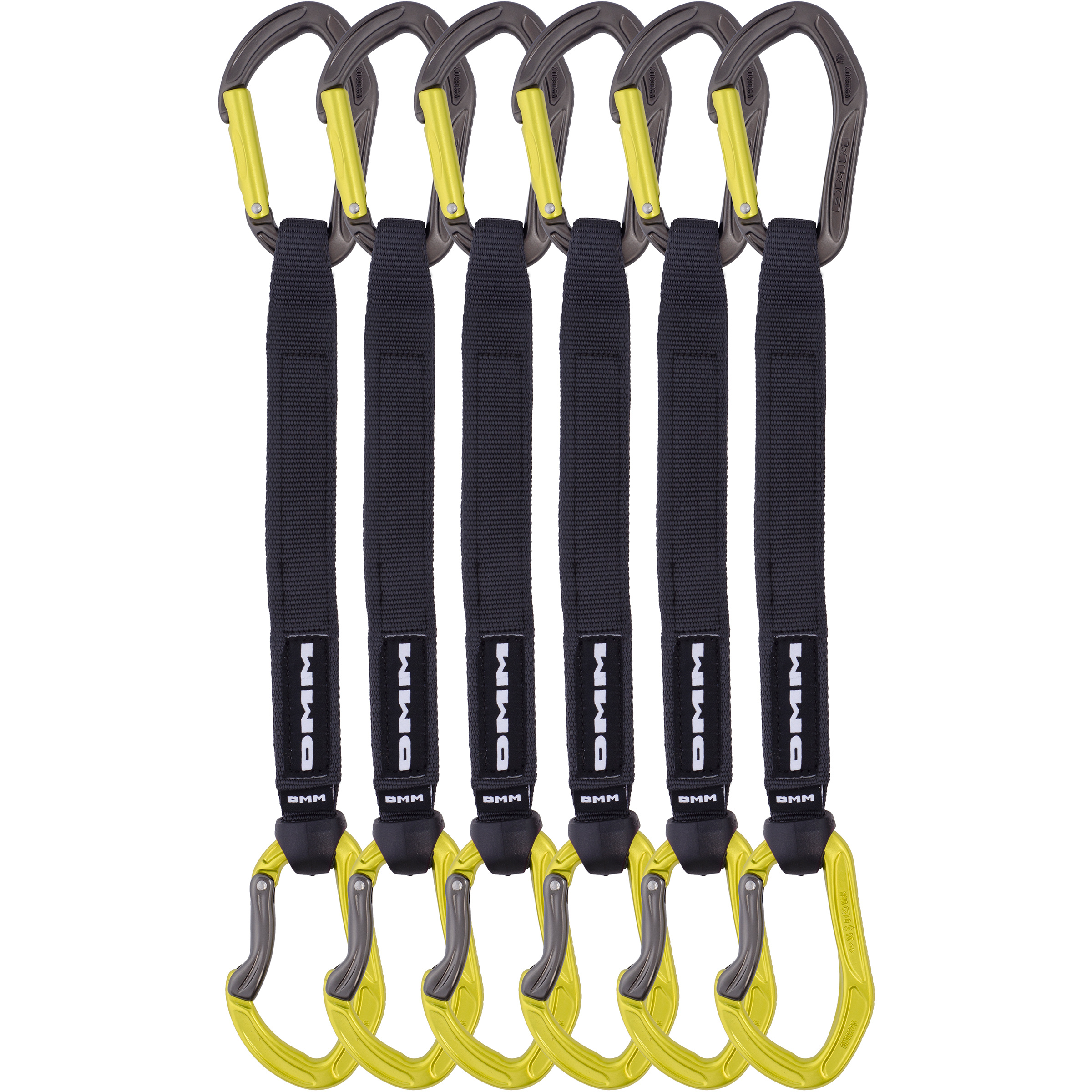 DMM Alpha Sport 6er Pack Expresssets Express-Sets gruen Größe 25CM Sportklettern