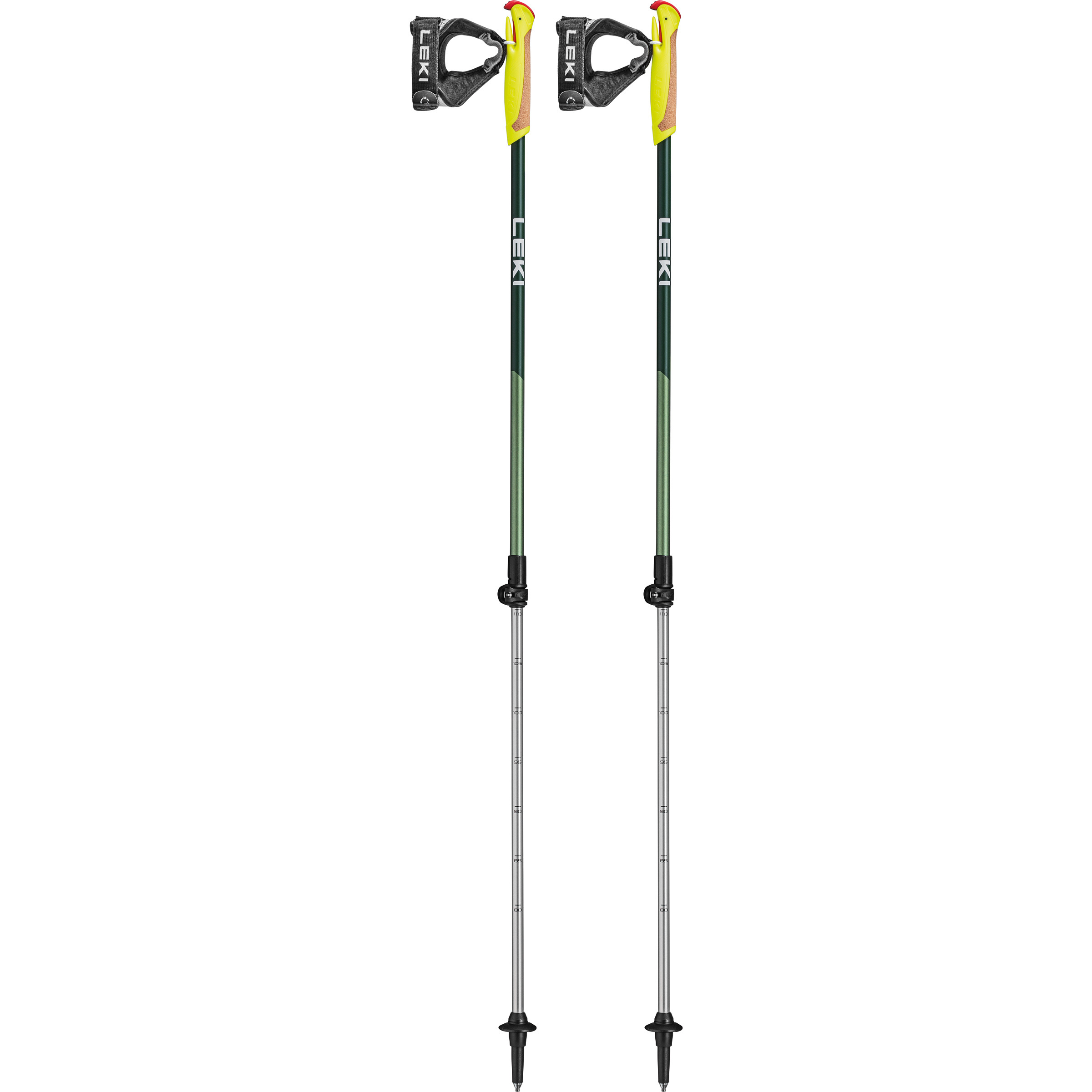 Leki Walker XS Stöcke Wanderstöcke & Trekkingstöcke gruen Größe 80-110cm Nordic Walking