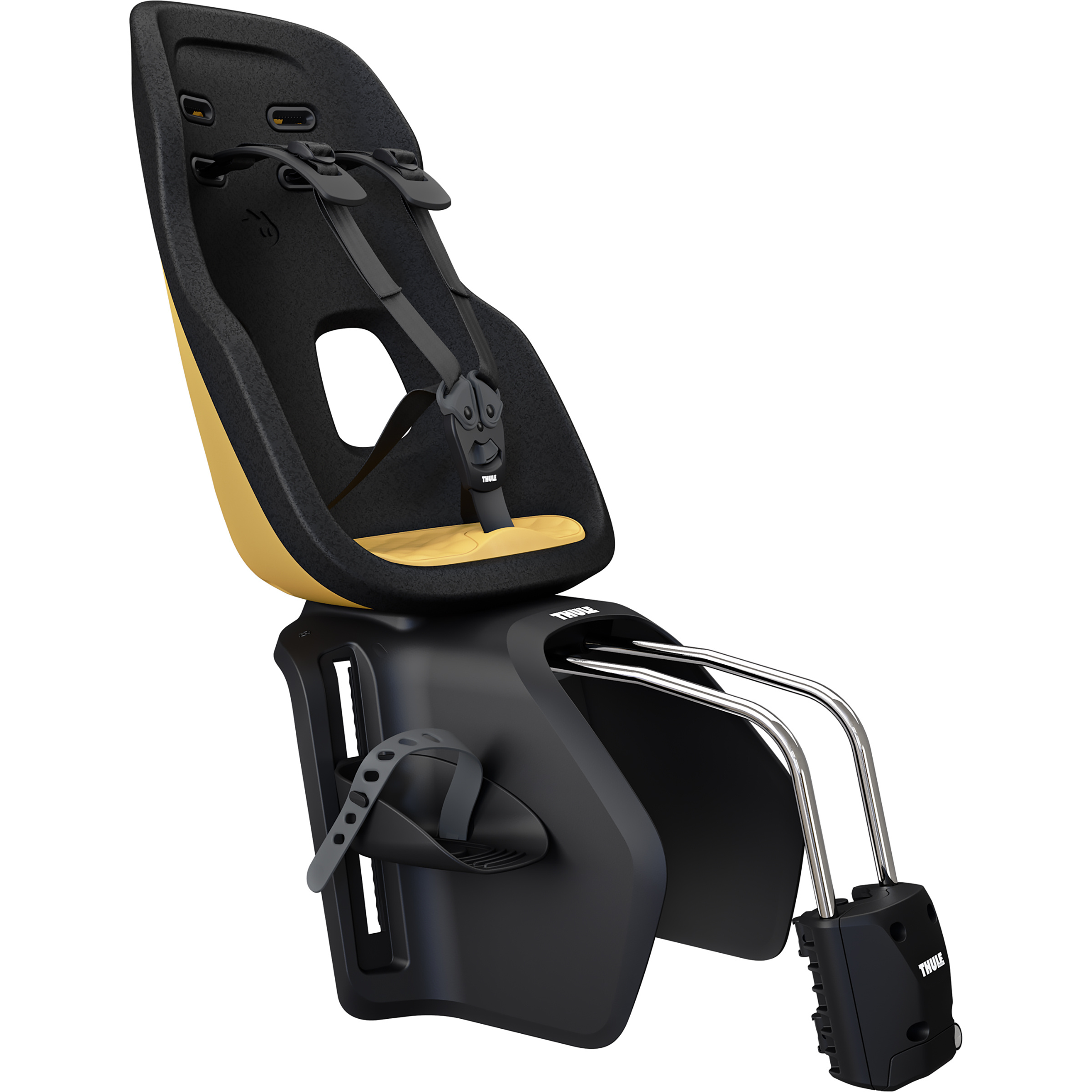 Thule Yepp Nexxt 2 Maxi FM Kindersitz Kinderfahrradsitze burnished yellow Größe One Size