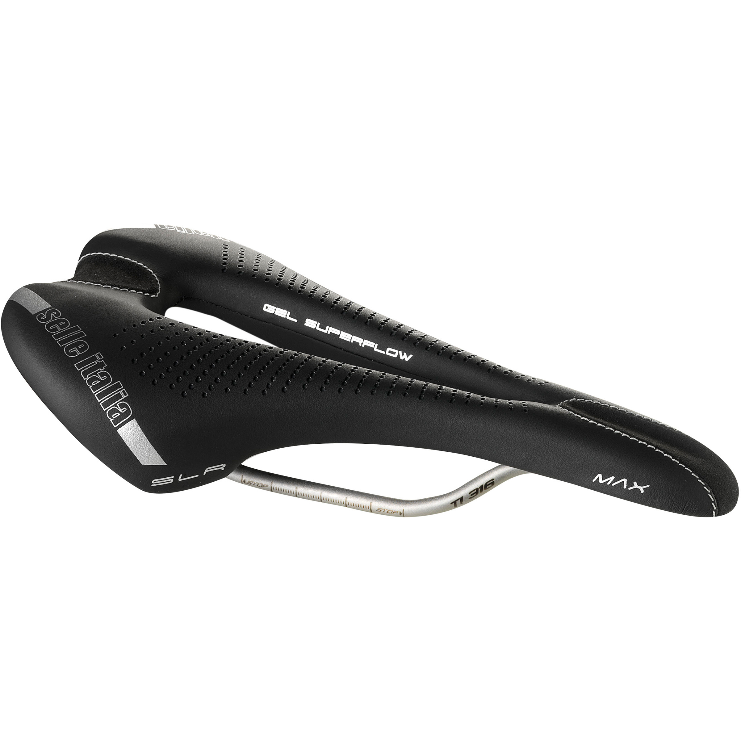 Selle Italia MAX SLR Gel Superfow Fahrradsattel