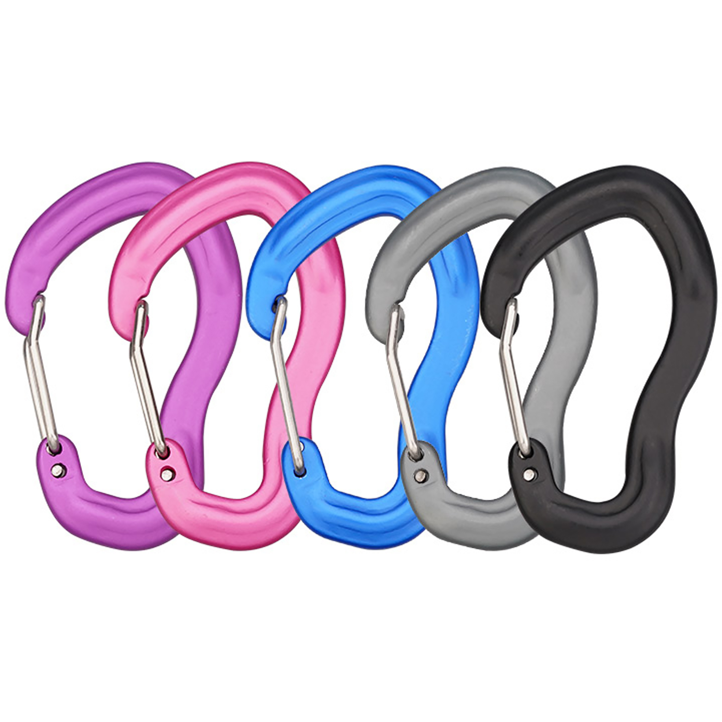 Munkees Karabiner mit Drahtschnapper Ohr
