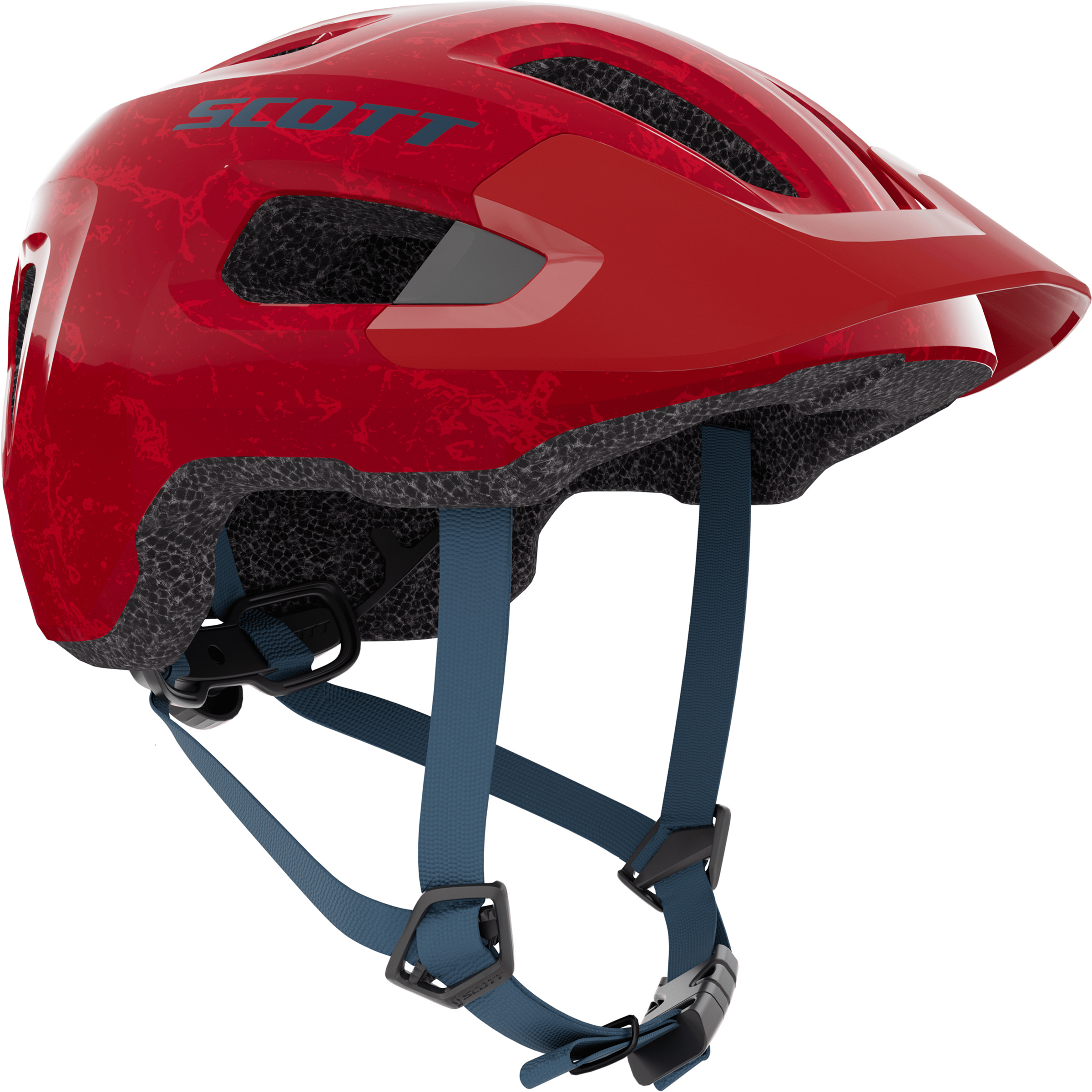 Scott Supra Fahrradhelm Kinder Fahrradhelme rot Größe XXS Mountainbike